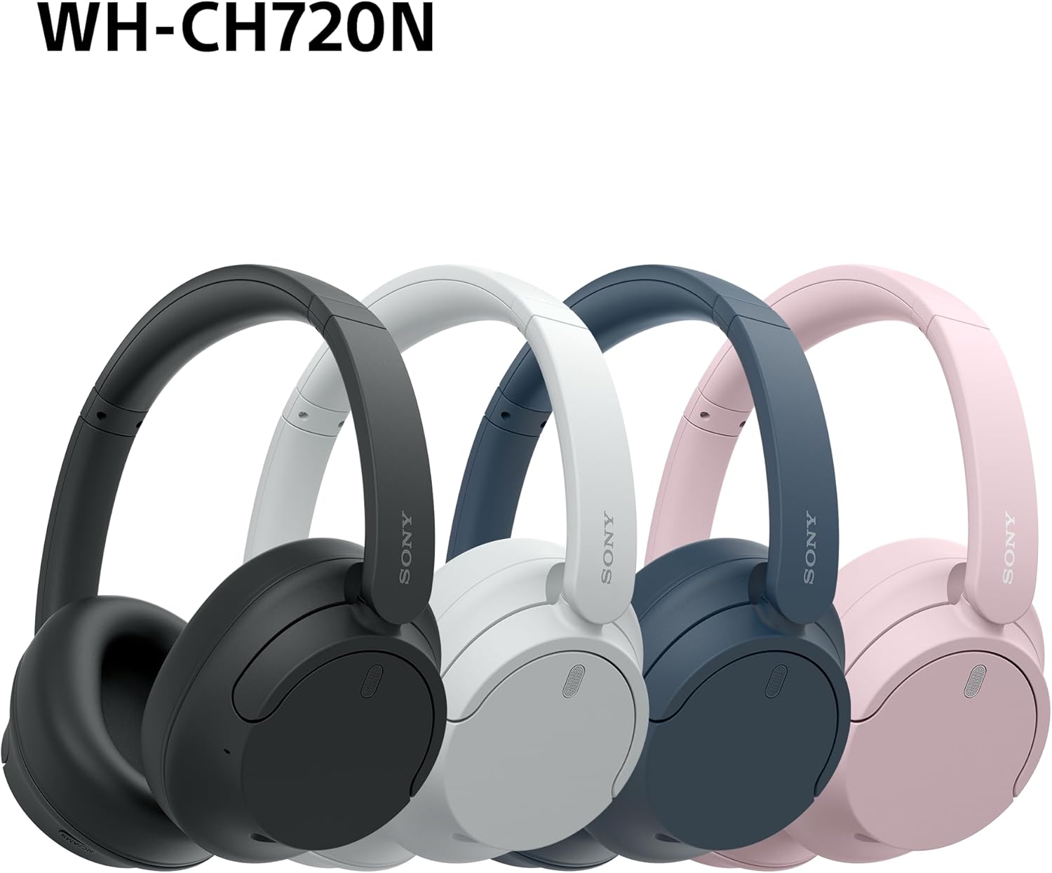Sony WH-CH720N Kabelloser Bluetooth-Kopfhörer mit Noise Cancelling - bis zu 35 Stunden Akkulaufzeit und Schnellladefunktion - Schwarz – Bild 12