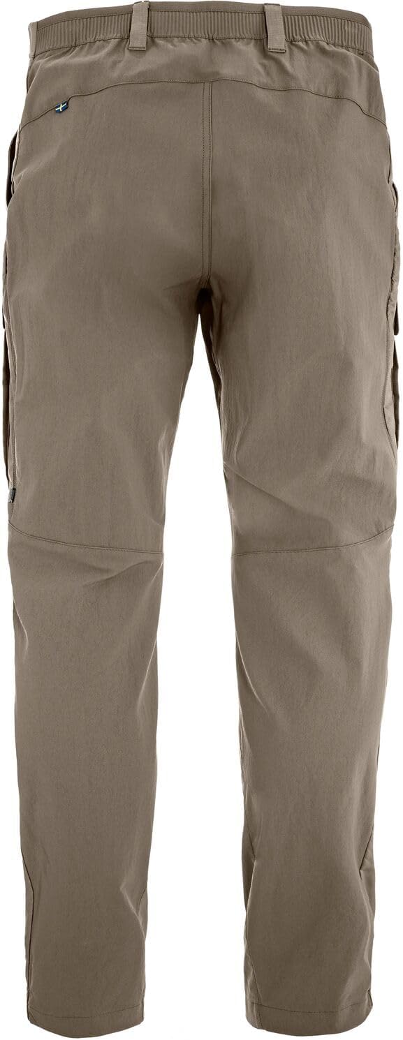 Fjällräven Herren Abisko Hybrid Trail Hose, Suede Brown, 50/R – Bild 2