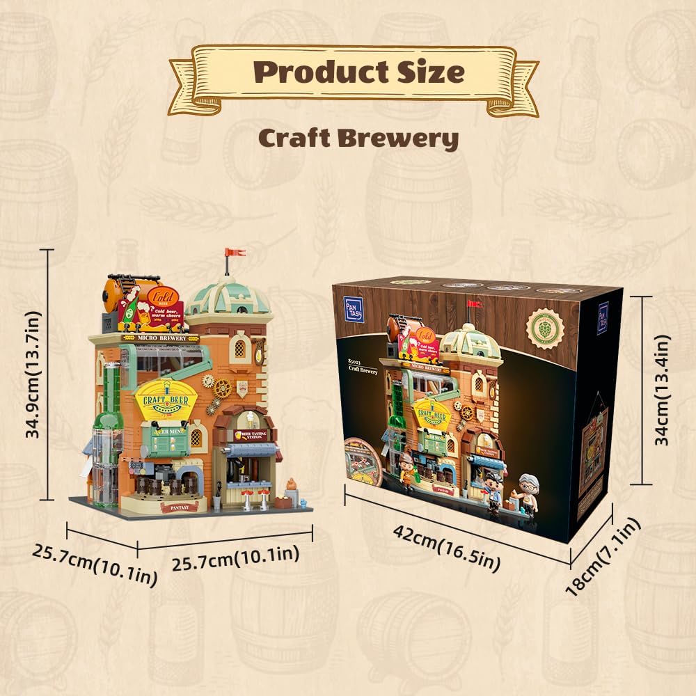 PANTASY Craft Beer Brewery Klemmbausteine Set für Erwachsene – Bild 7