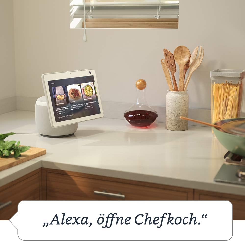 Echo Show 10 (3. Generation, 2020) | Hochauflösendes Smart Display mit Bewegungsfunktion und Alexa, Anthrazit | Zertifiziert und generalüberholt – Bild 5