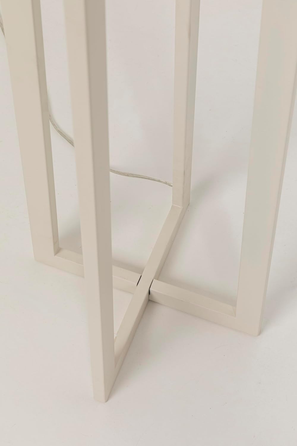 Kare Design Stehleuchte Timon, Beige, 160x50x50 cm, Stehlampe, Leselampe, Lampe, Leinen Schirm, Leuchtmittel nicht inklusive – Bild 6