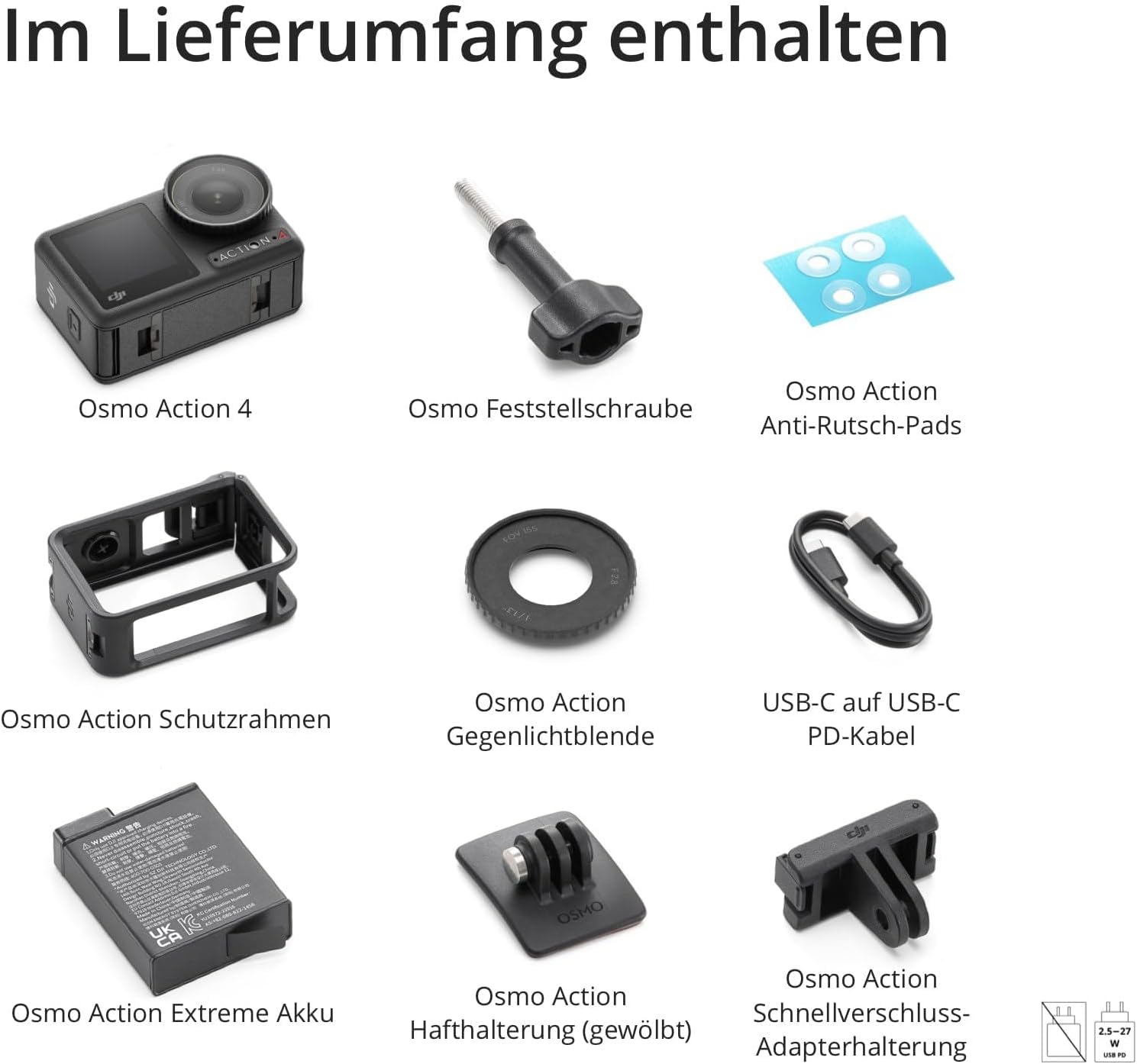 DJI Osmo Action 4 Standard-Combo, 4K/120fps Action-Kamera – Bild 8