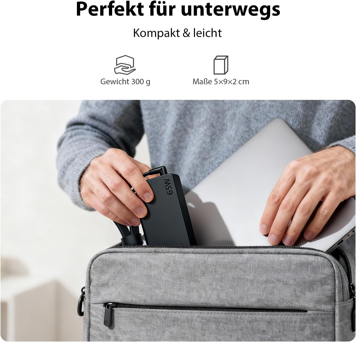 65W HP Ladekabel Laptop USB C Ladegerät Netzteil für HP Dell – Bild 7