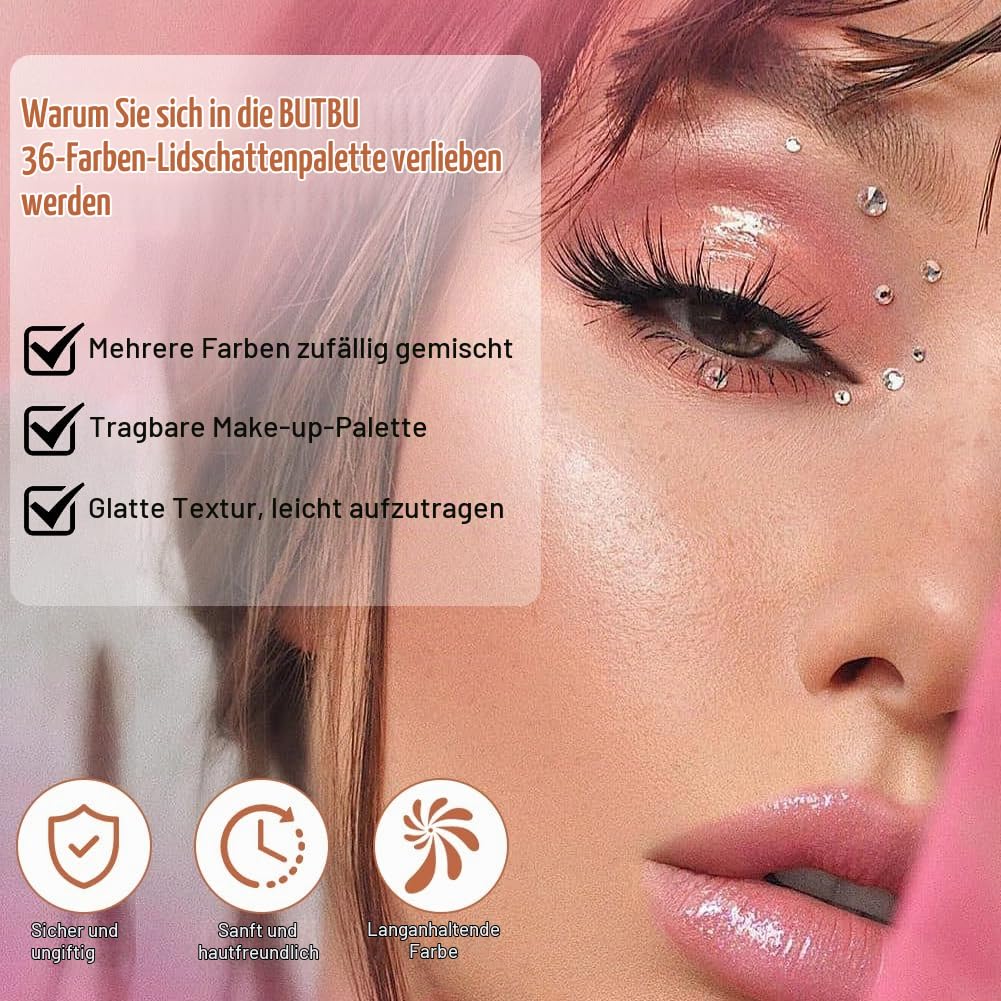 Spotlight Lidschatten Palette, mit 36 Farben, Professional Makeup – Bild 5