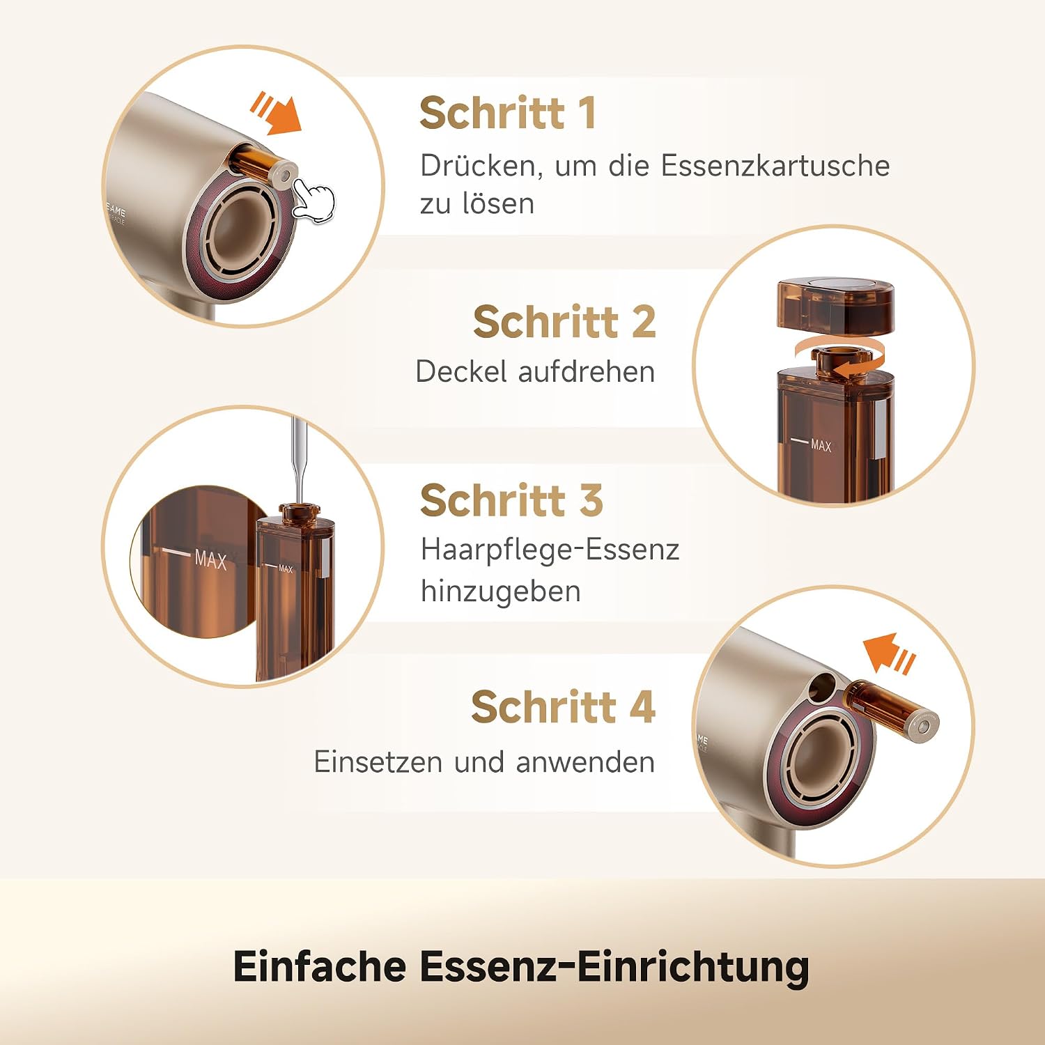 DREAME Miracle Essence, Highspeed-Haartrockner mit Mikro-Essenzinfusion – Bild 12