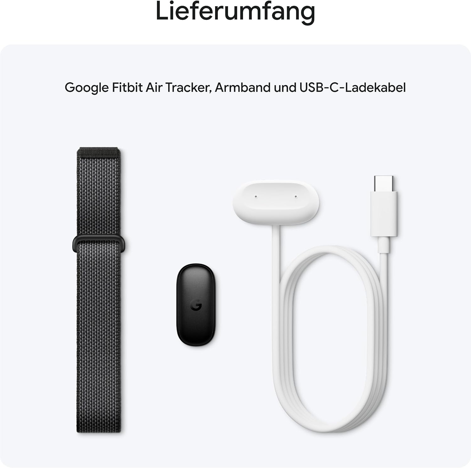 Fitbit Google Air - Screenless Activity Tracker with Fitness, Heart Rate, and Sleep Tracking - Personalized AI-Powered Coaching - Up to 7 Days’ Battery Life - Works with iOS and Android - Obsidian – Bild 11