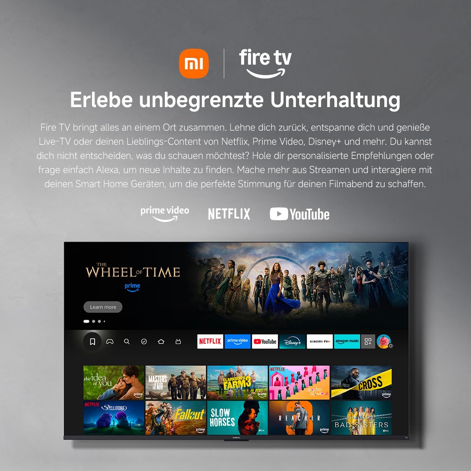 Xiaomi TV F 32 2025, 32" HD Smart TV Fire OS7 Triple Tuner L32MB-FAEU – Bild 6