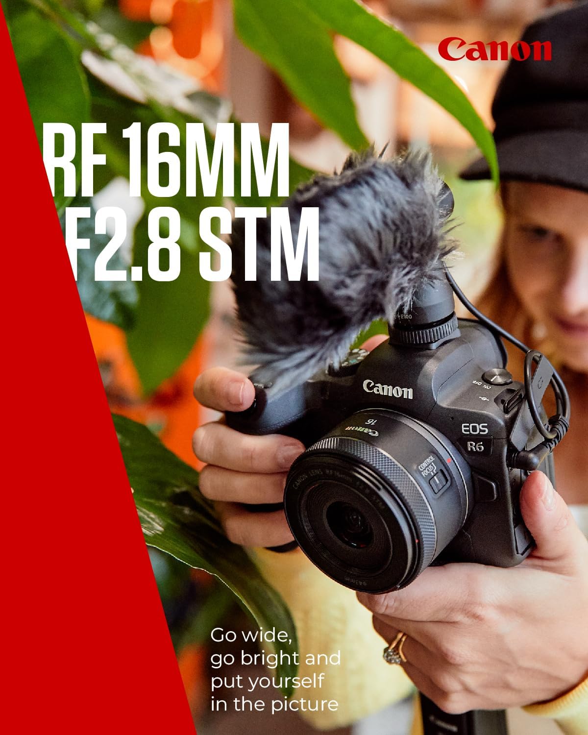 Canon RF Objektiv 16mm F2.8 STM – Ultraweitwinkel-Festbrennweite für Vlogging & Landschaftsfotografie | Kompatibel mit EOS R System – Bild 2