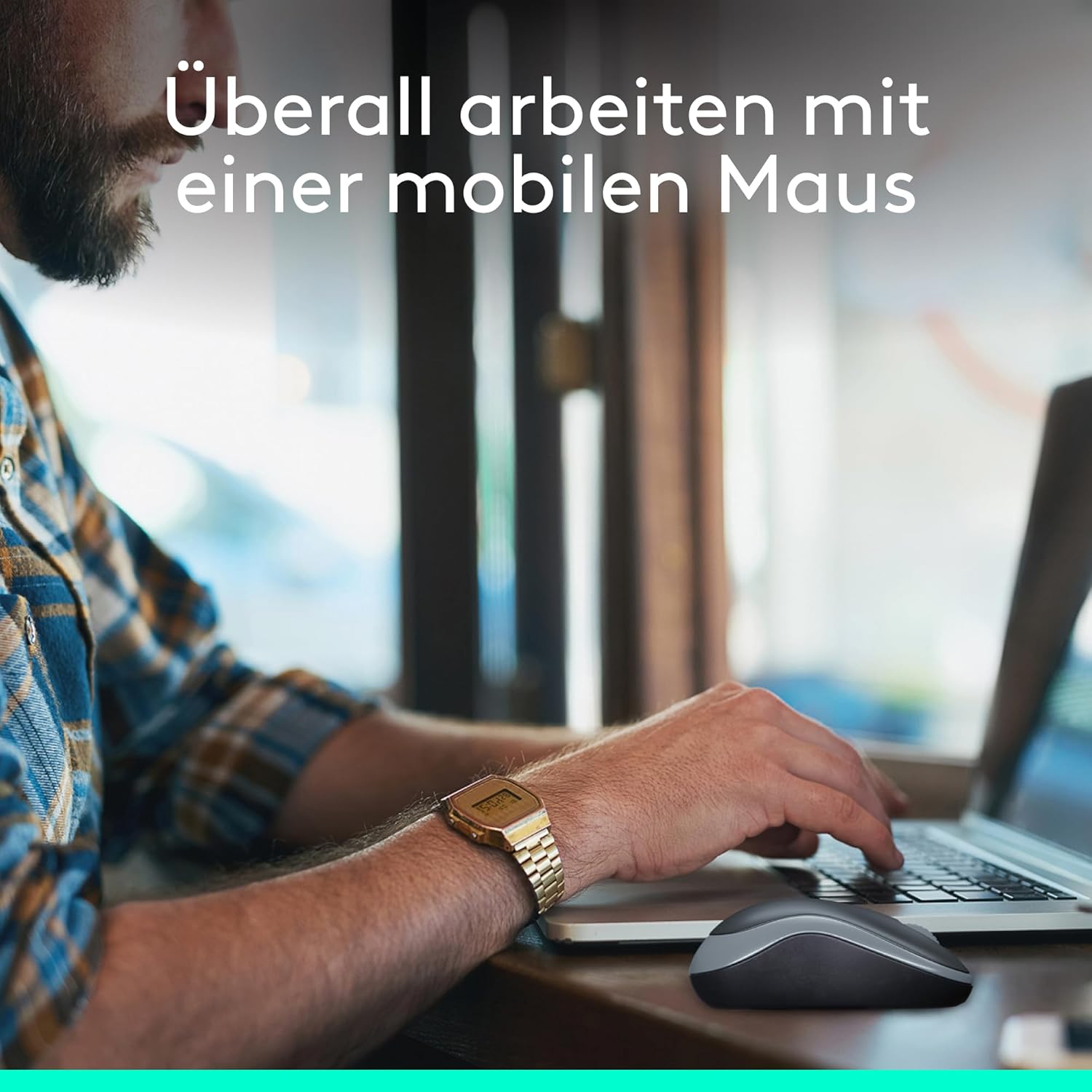 Logitech M185 Kabellose Maus, 2,4 GHz mit USB-Nano-Empfänger – Bild 3