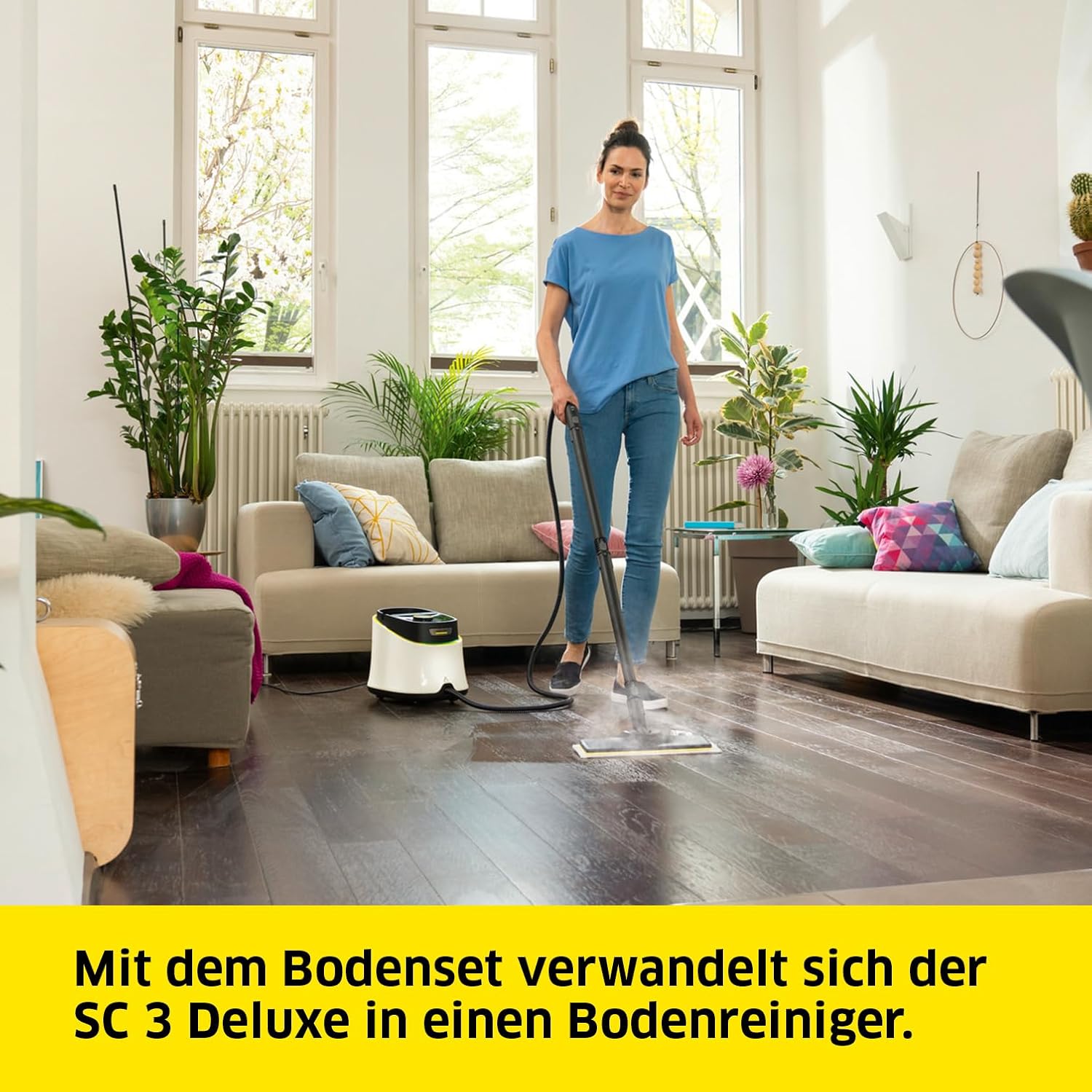 Kärcher Dampfreiniger SC 3 Deluxe, Dampfdruck: 3,5 bar, Aufheizzeit: 30 s – Bild 5