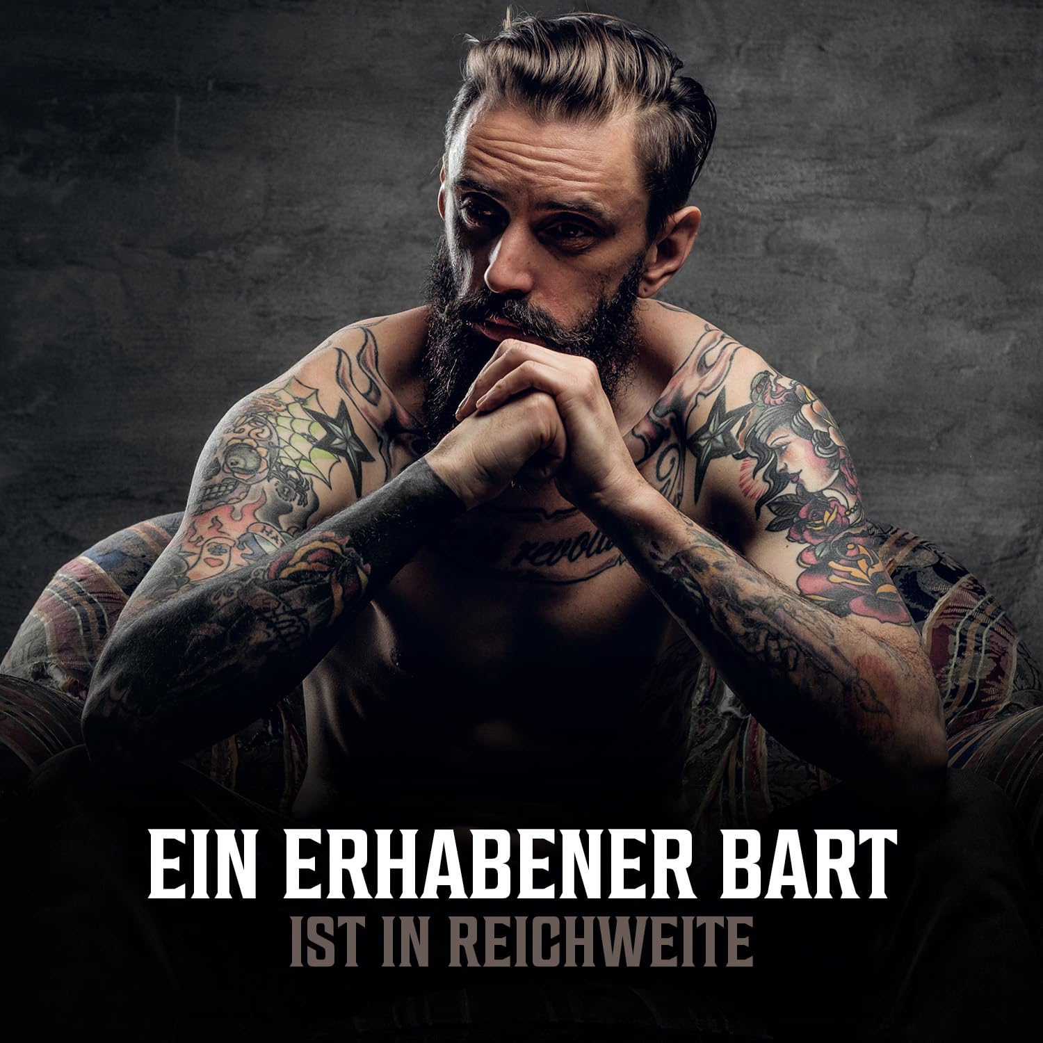 Viking Revolution Bartöl zum Entwirren – natürliche Argan- & Jojobaöle, nicht parfümiert, weich, glättet & stärkt das Wachstum des Bartes – Pflegebehandlung für Bart & Schnurrbart – 1 Stück – Bild 6