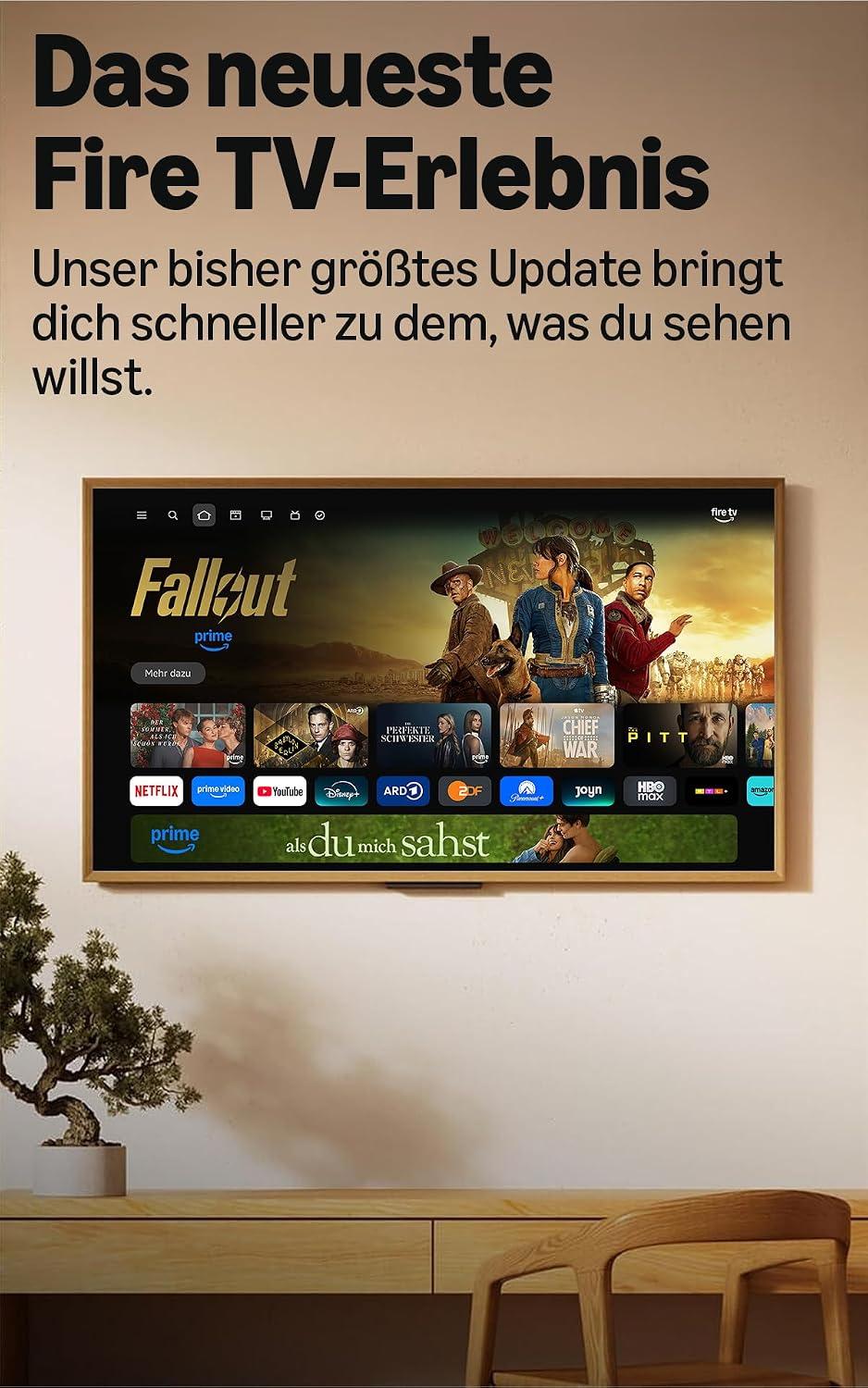Amazon Ember 4-Serie mit Fire TV (neueste Generation), 43-Zoll-Smart-TV in 4K Ultra-HD, HDR10+, schnellem Prozessor, Dolby Audio, Ambient-TV und kostenlosem Live-TV, finde Serien schneller mit Alexa+ – Bild 5