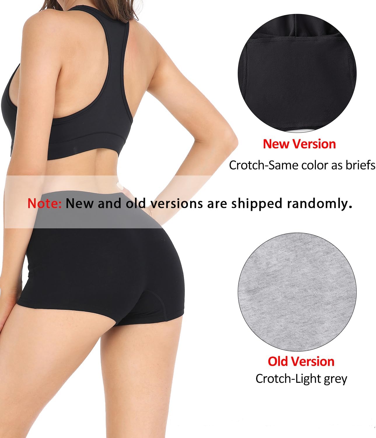 wirarpa Damen Baumwolle Boxershorts Pantys Hotpants Unterhosen – Bild 3