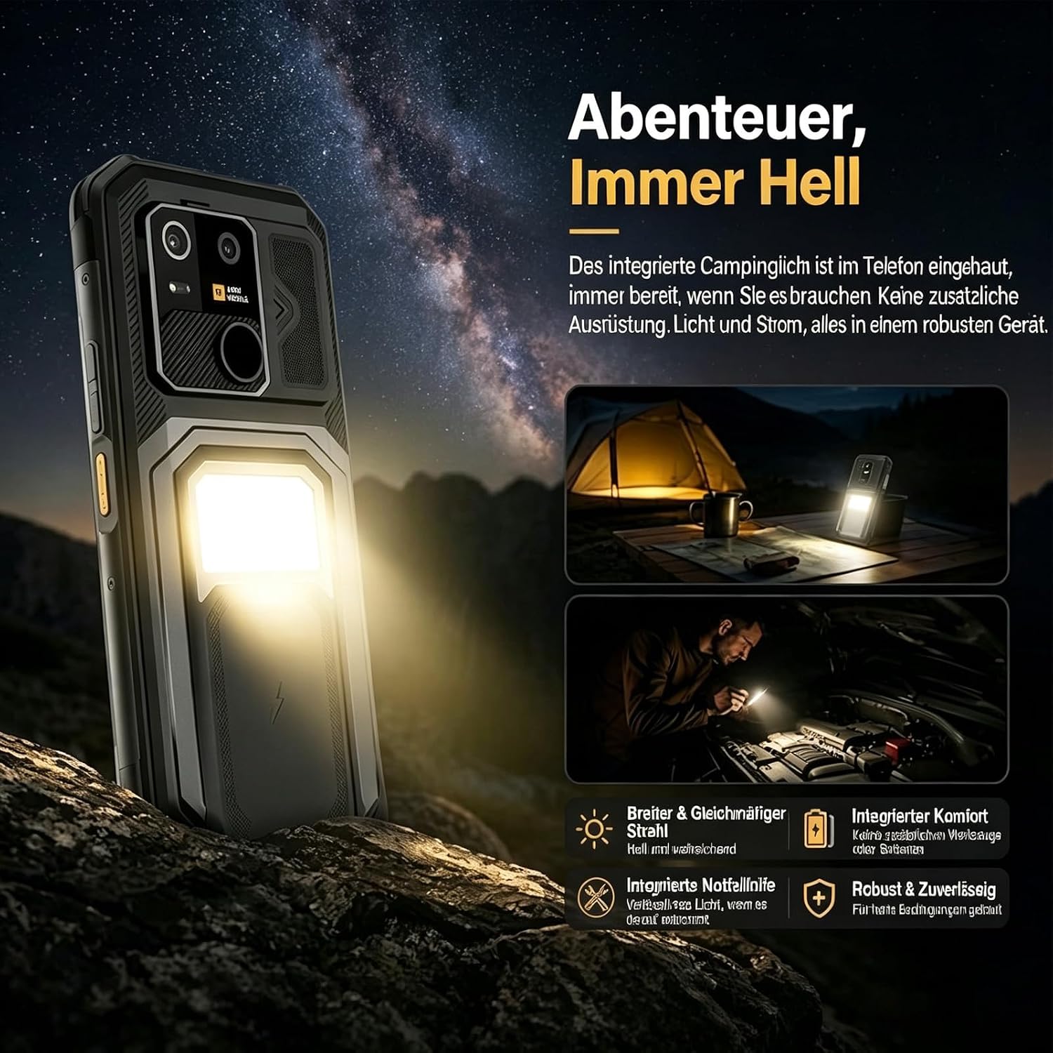 AGM G3 Pro Outdoor Handy mit Wärmebildkamera 5G,Smartphone Ohne Vertrag 5G – Bild 5