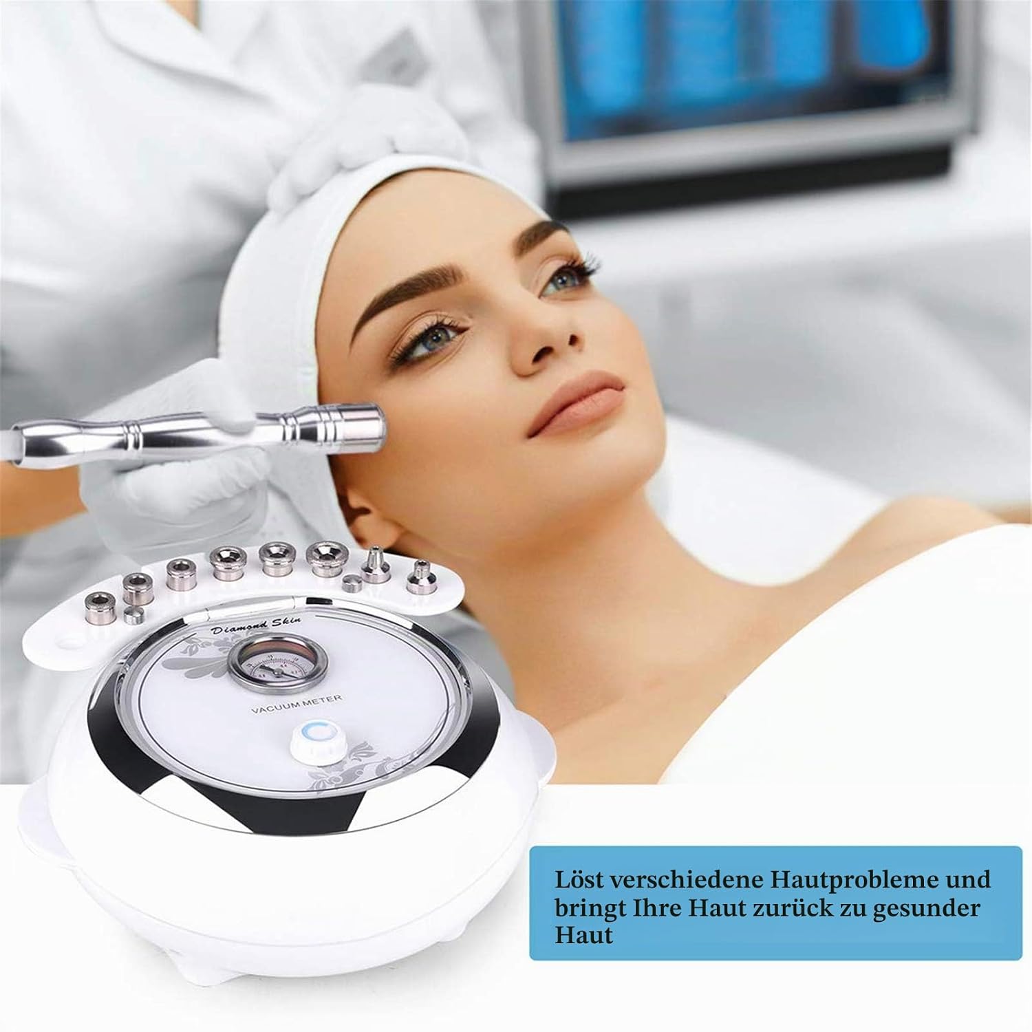 Diamant Mikrodermabrasion Dermabrasion Maschine, 3 in 1 Professionelle – Bild 7
