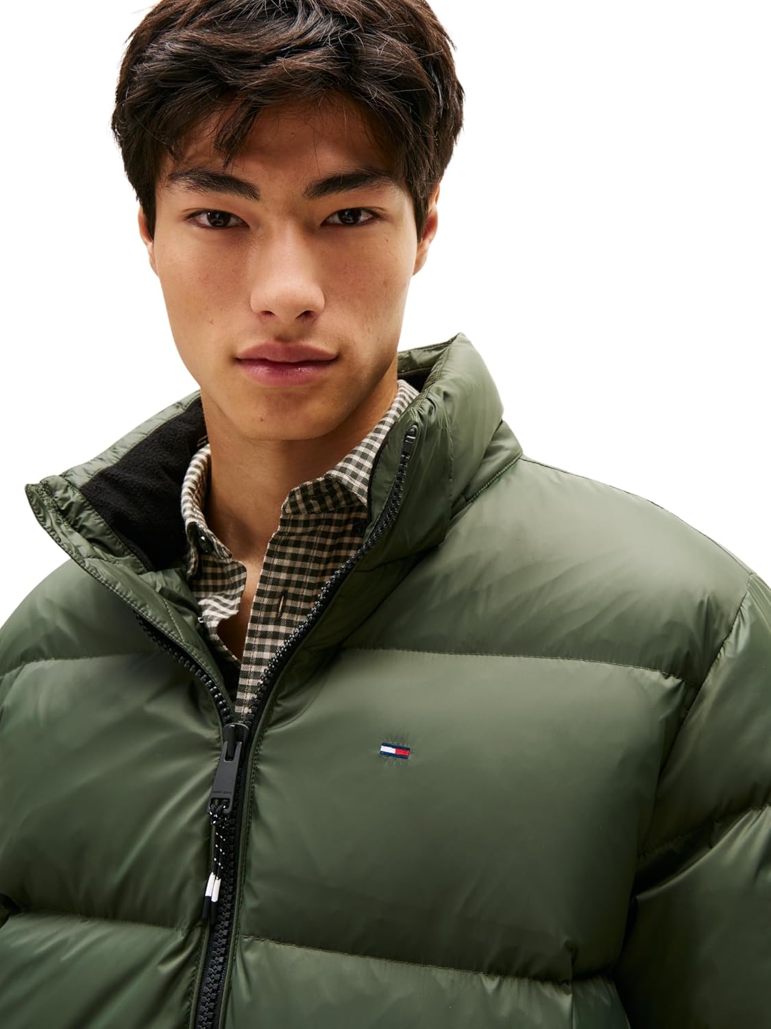 Tommy Jeans Herren Pufferjacke Essential Down Parka mit Kapuze – Bild 3