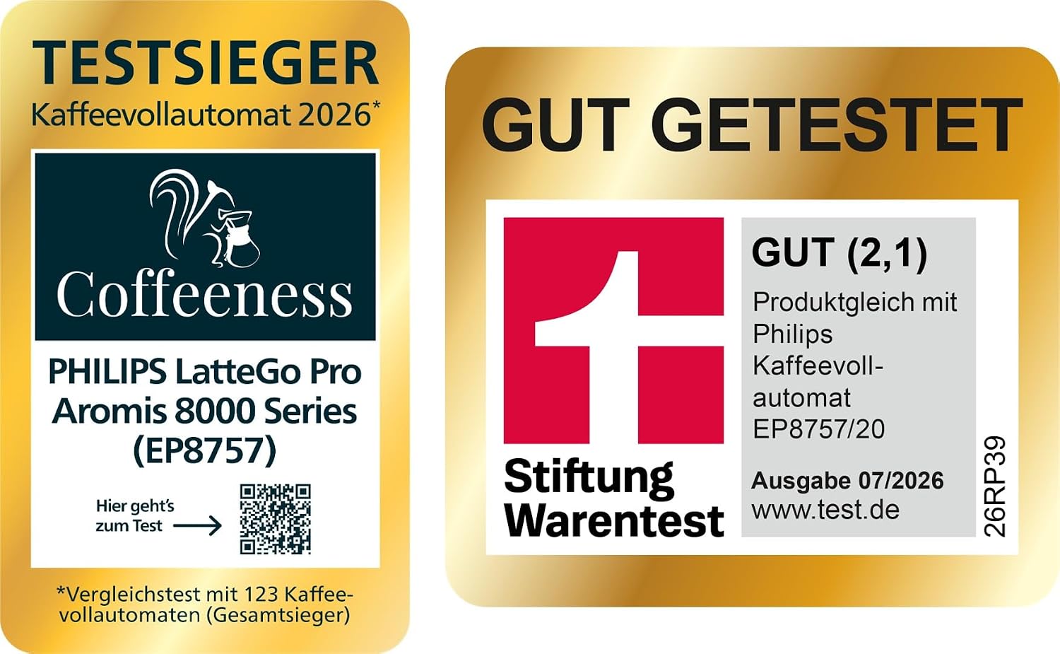 PHILIPS Kaffeevollautomat LatteGo Pro Aromis 8000, Schwarz, 50+ Getränke – Bild 2