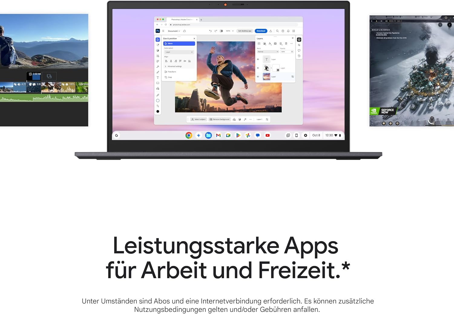 Acer Chromebook Plus 515| Laptop | Core i3 | 8GB | 128GB | mit Netzteil – Bild 9