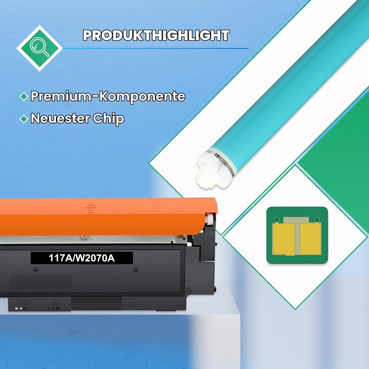 117A Toner Kompatibel für HP Color Laser MFP 178nwg 179fwg 178nw Mit Chip – Bild 5