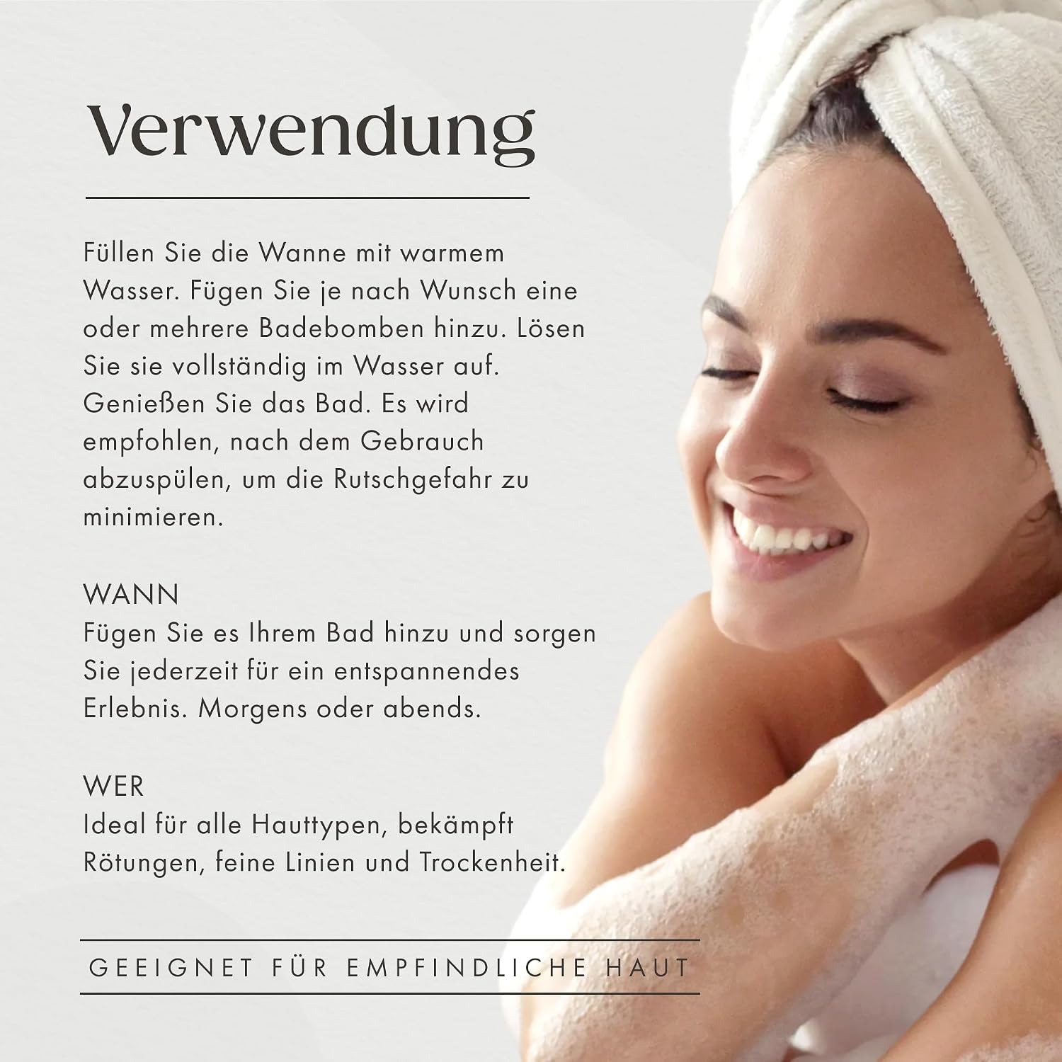 Satin Naturel 4 Luxuriöse Bio Badebomben, Wellness Geschenkset – Bild 5
