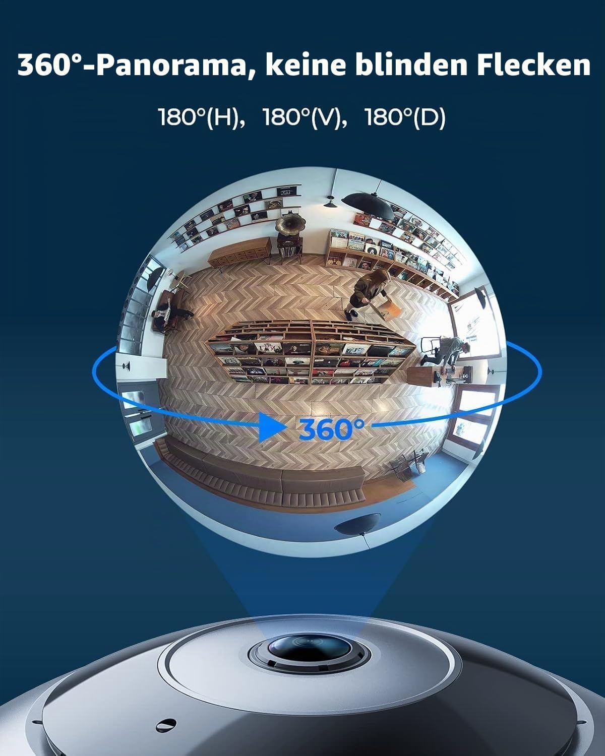 Reolink 6MP WLAN Überwachungskamera Innen, FE-W (Generalüberholt) – Bild 3