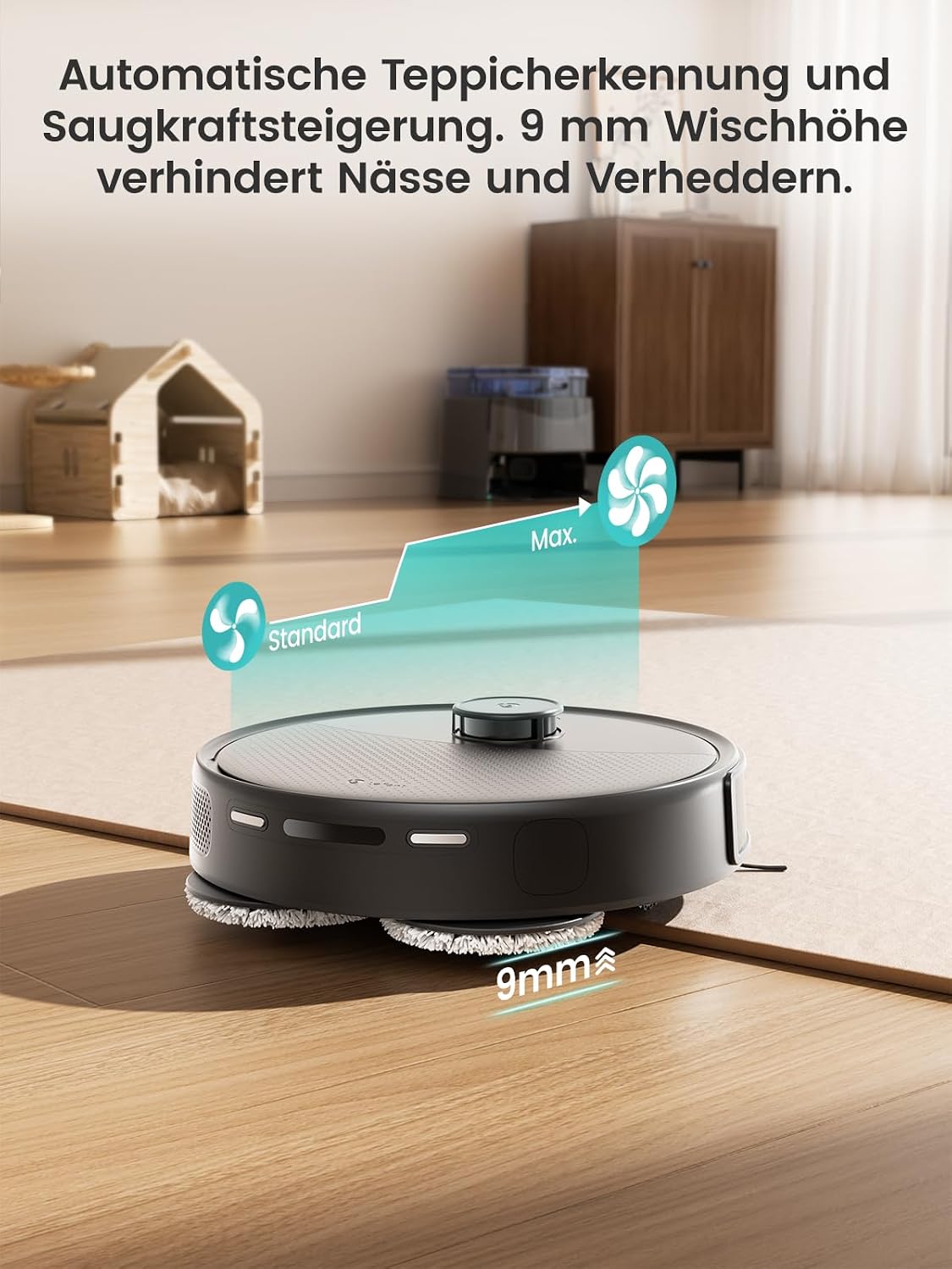 Lefant M3 Max Saugroboter mit wischfunktion, 20.000 Pa, 210 min – Bild 9