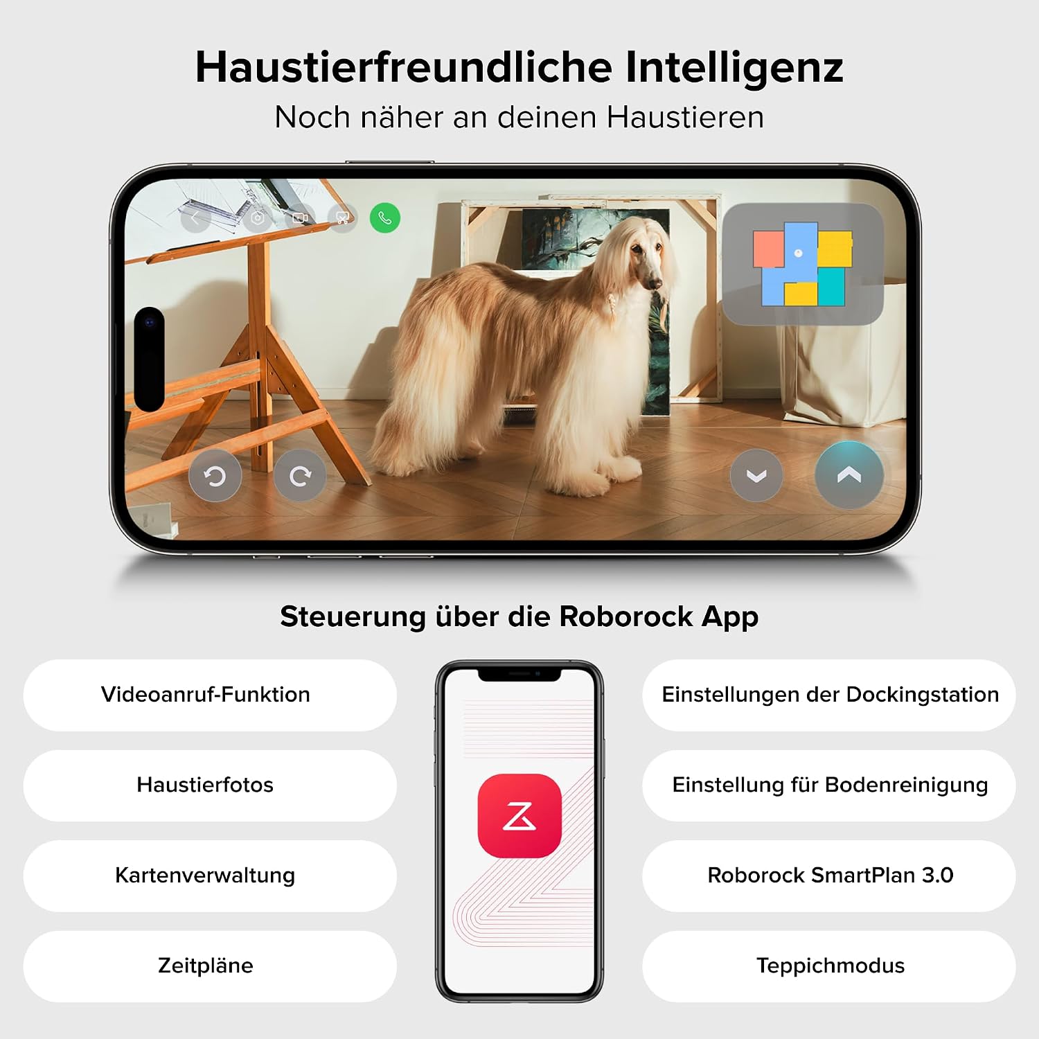roborock Qrevo Curv 2 Pro Saugroboter mit Wischfunktion&Hebarem Wischmopp – Bild 10