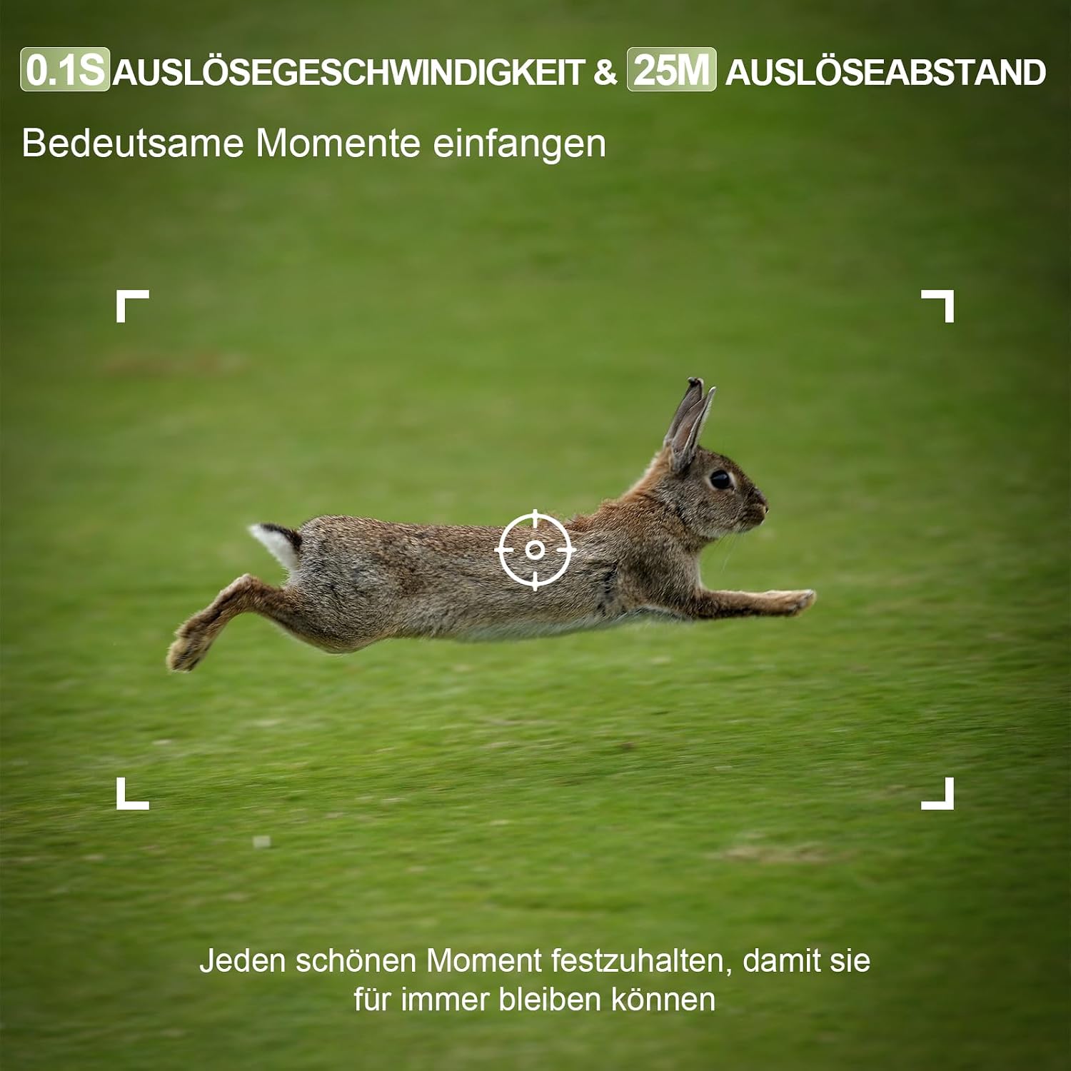 Lutranstra Wildkamera, 4K Video, 60MP, WLAN mit Handyübertragung APP – Bild 5