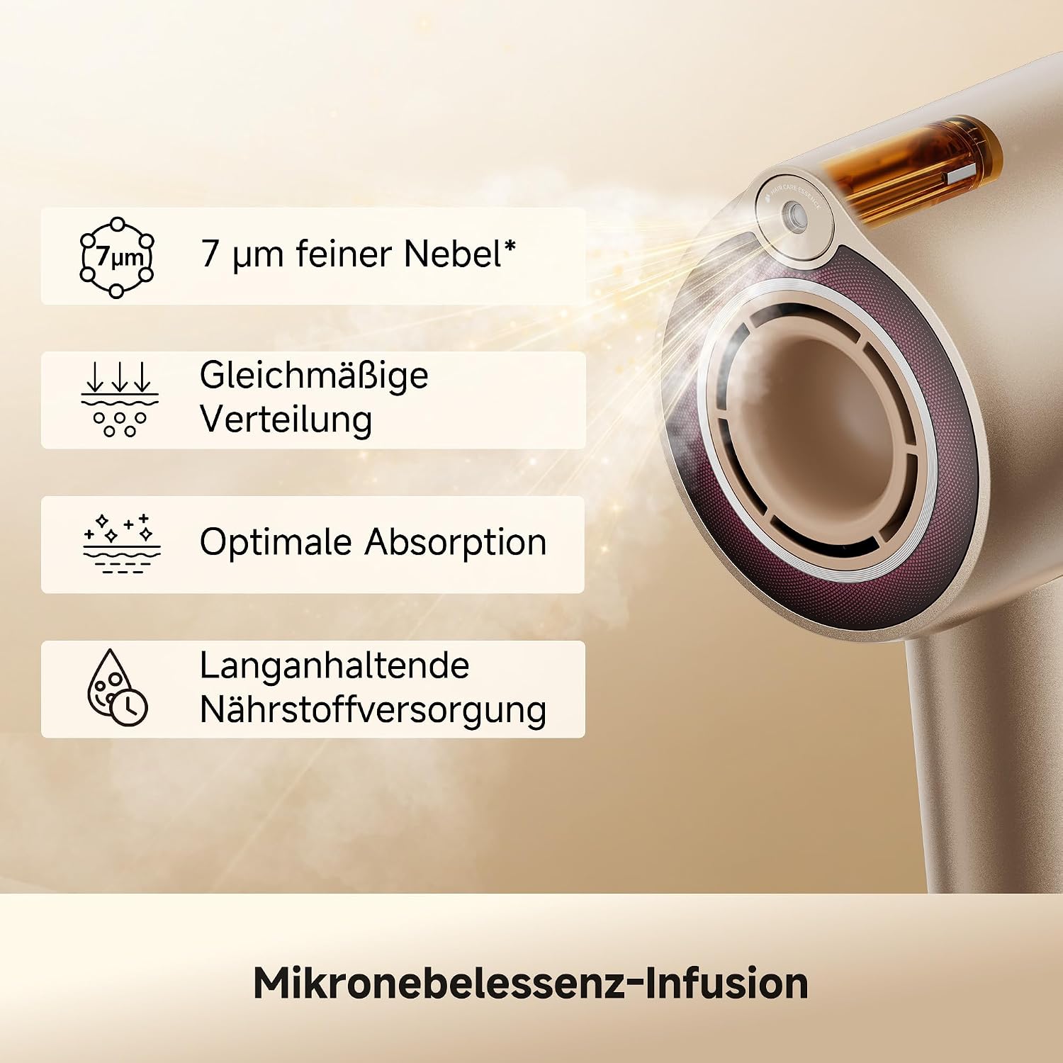 DREAME Miracle Essence, Highspeed-Haartrockner mit Mikro-Essenzinfusion – Bild 3