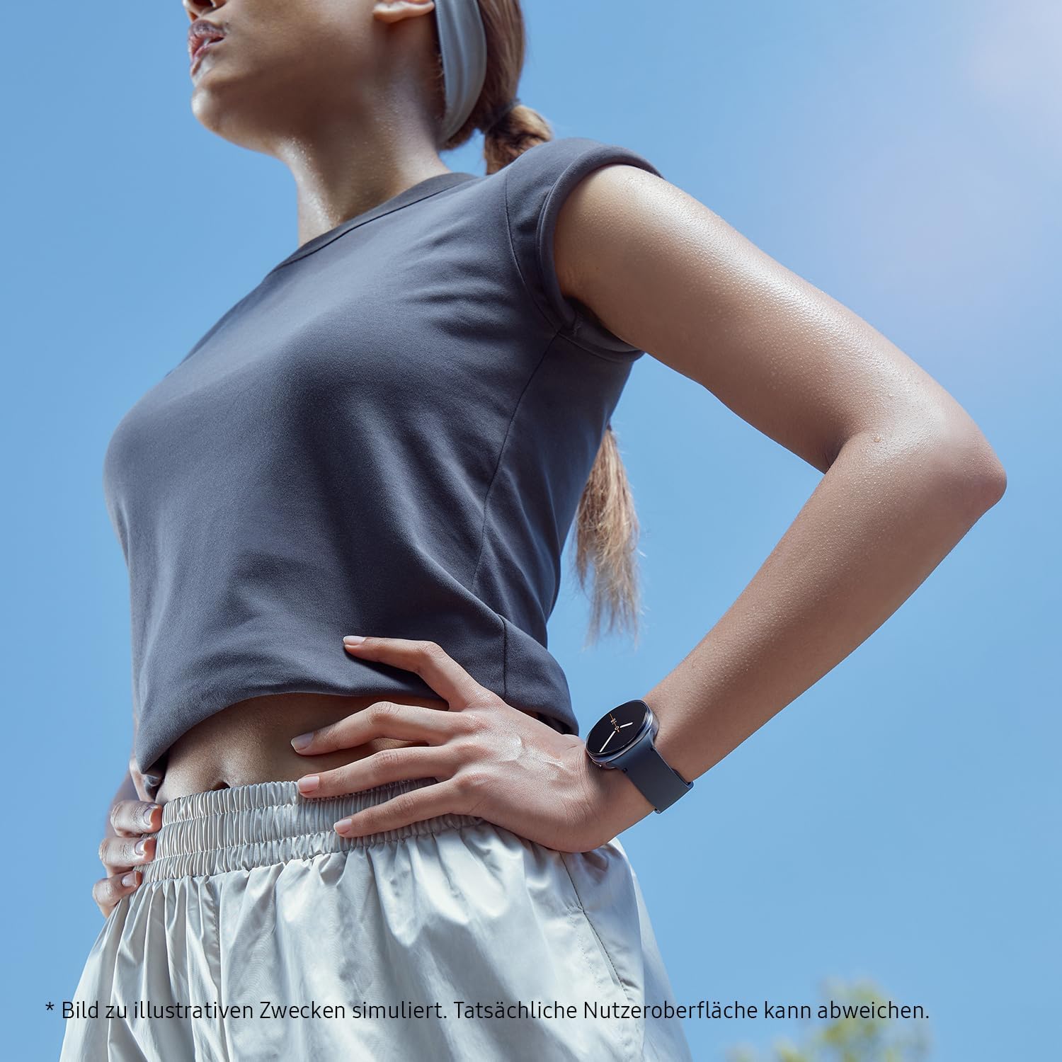 Samsung Galaxy Watch8 Smartwatch mit Galaxy AI, Fitness-Uhr und Fitness-Tracker, Sport Band, Wellness- und Schlaf-Coaching, 40 mm, Bluetooth, Graphite, 3 Jahre Herstellergarantie – Bild 9