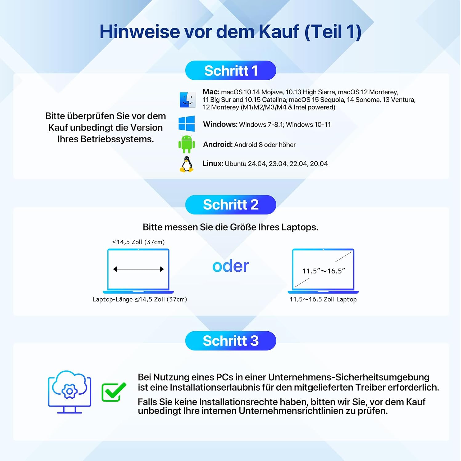 ROADOM 15,6" Dual Laptop Monitor, 1080P FHD IPS, Type-C, Aluminiumlegierung – Bild 7