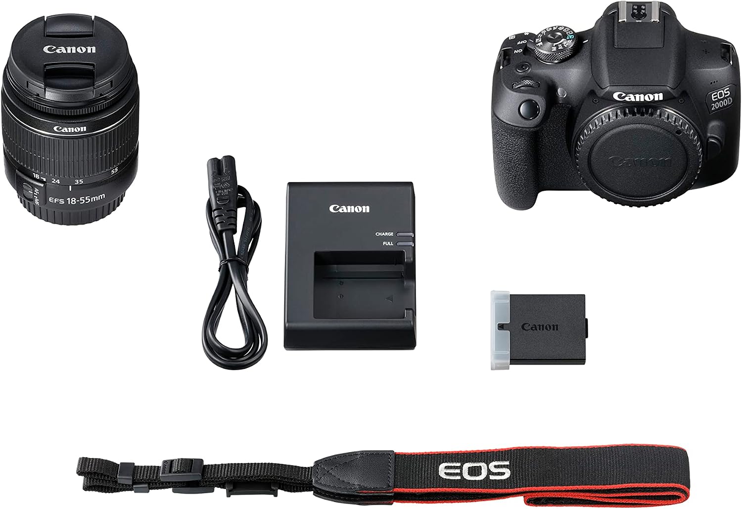 Canon EOS 2000D Spiegelreflexkamera | Teleobjektiv & Objektive – Bild 5