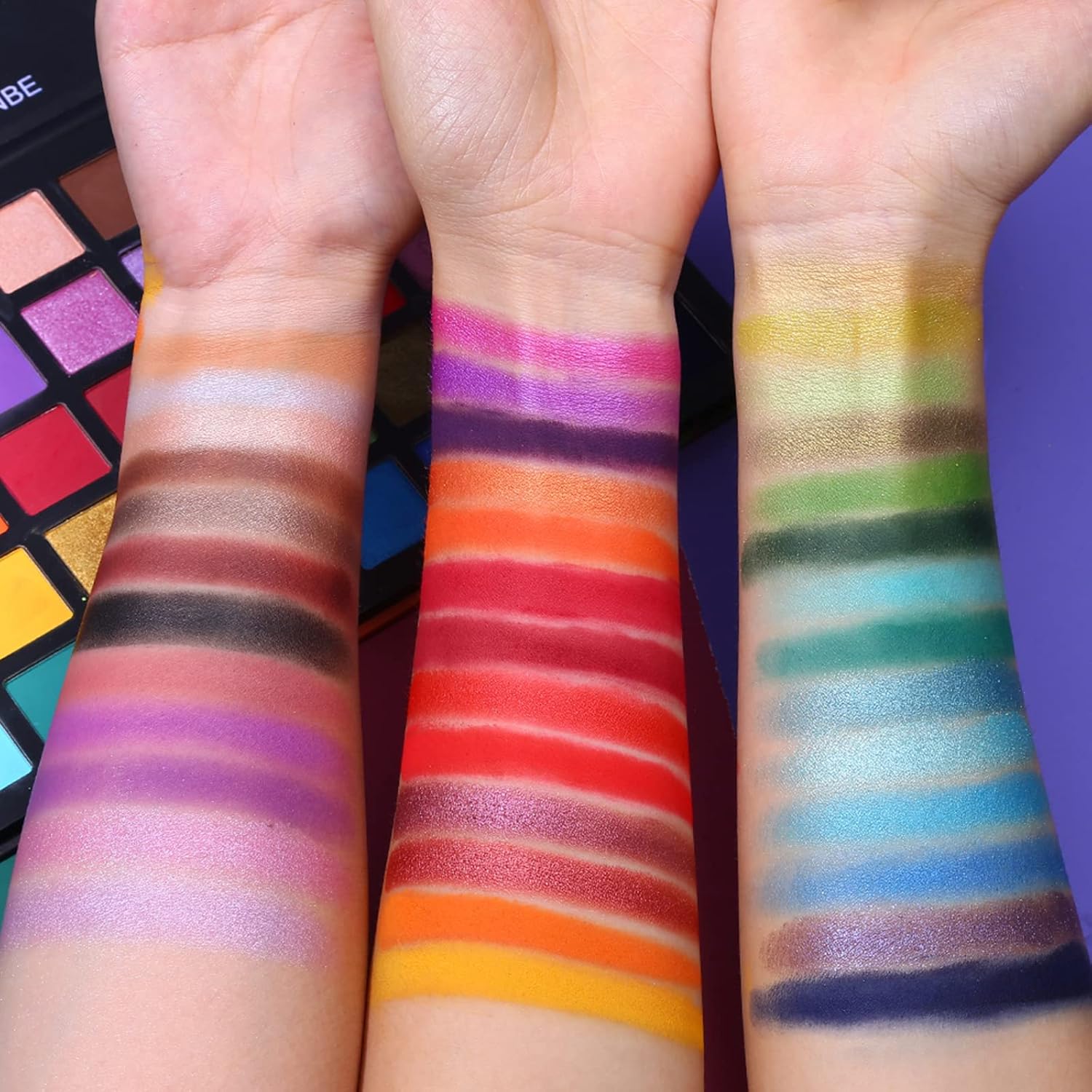 UCANBE Spotlight Lidschatten Palette Bunt 40 Farben – Bild 4