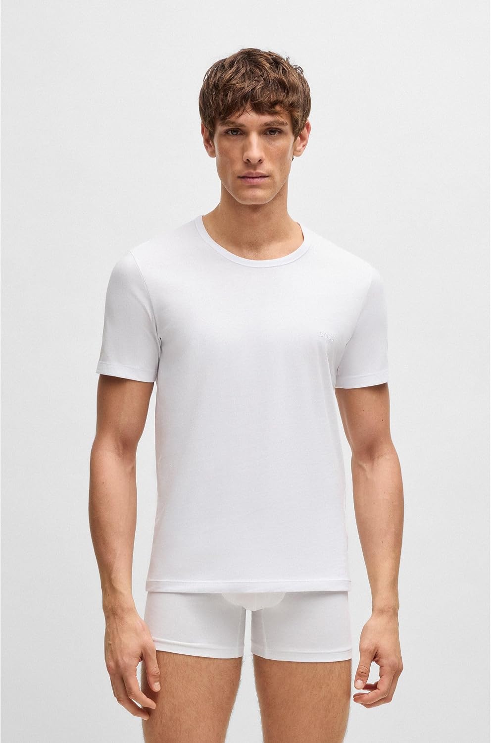 Hugo BOSS Herren Tshirt Rn 3p Classic 10243514 01 T-Shirt – Bild 2