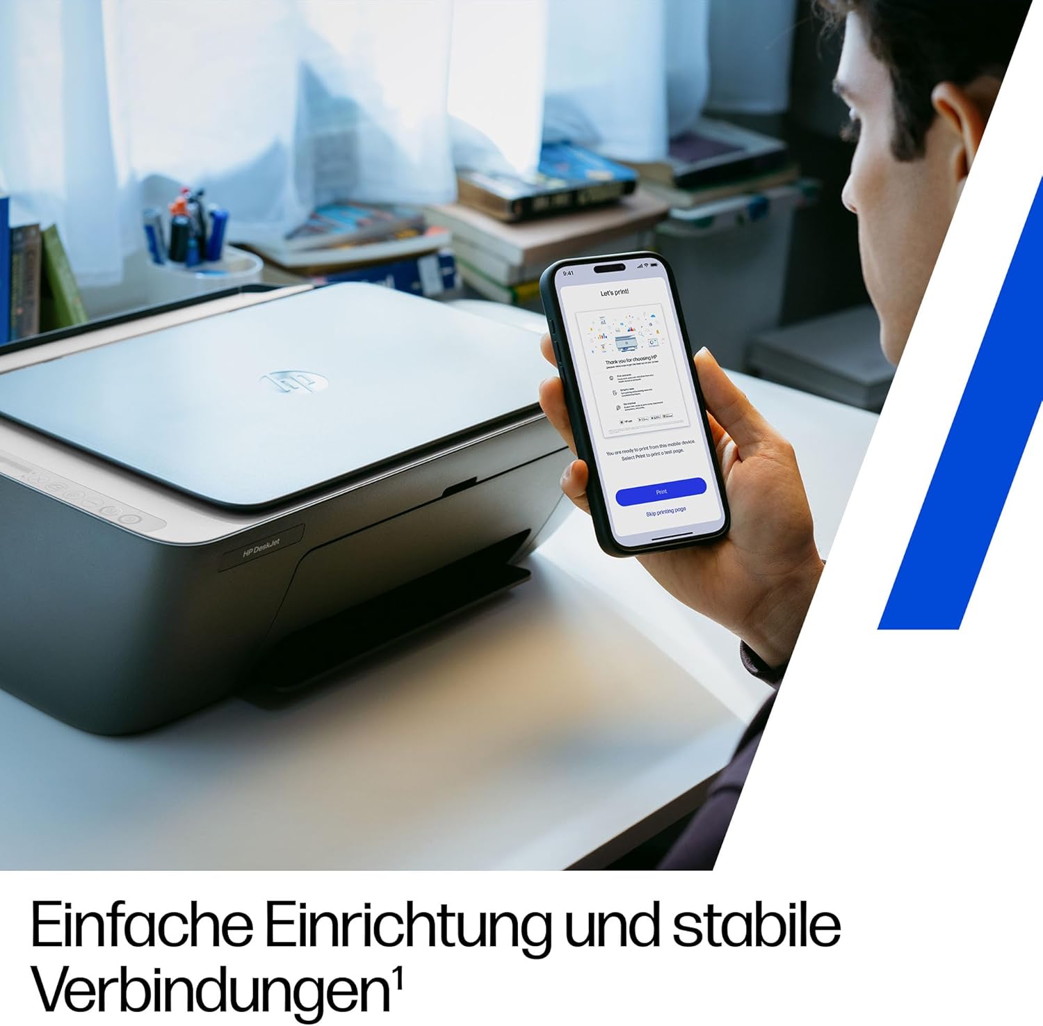 HP DeskJet 2920 Multifunktionsdrucker, 3 Monate gratis drucken Instant Ink inklusive, Drucker, Scanner, Kopierer, WLAN, USB 2.0, Tinte: 308/308e – Bild 10