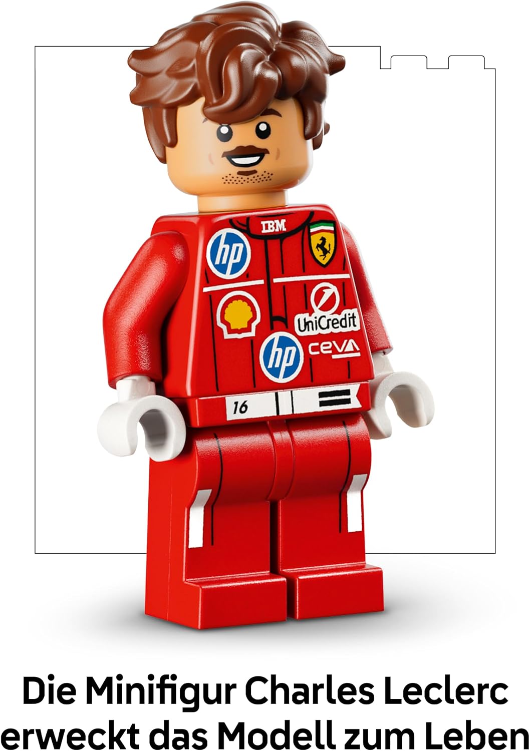 LEGO Editions Scuderia Ferrari HP Charles Leclerc Helm 43014 – Bild 5