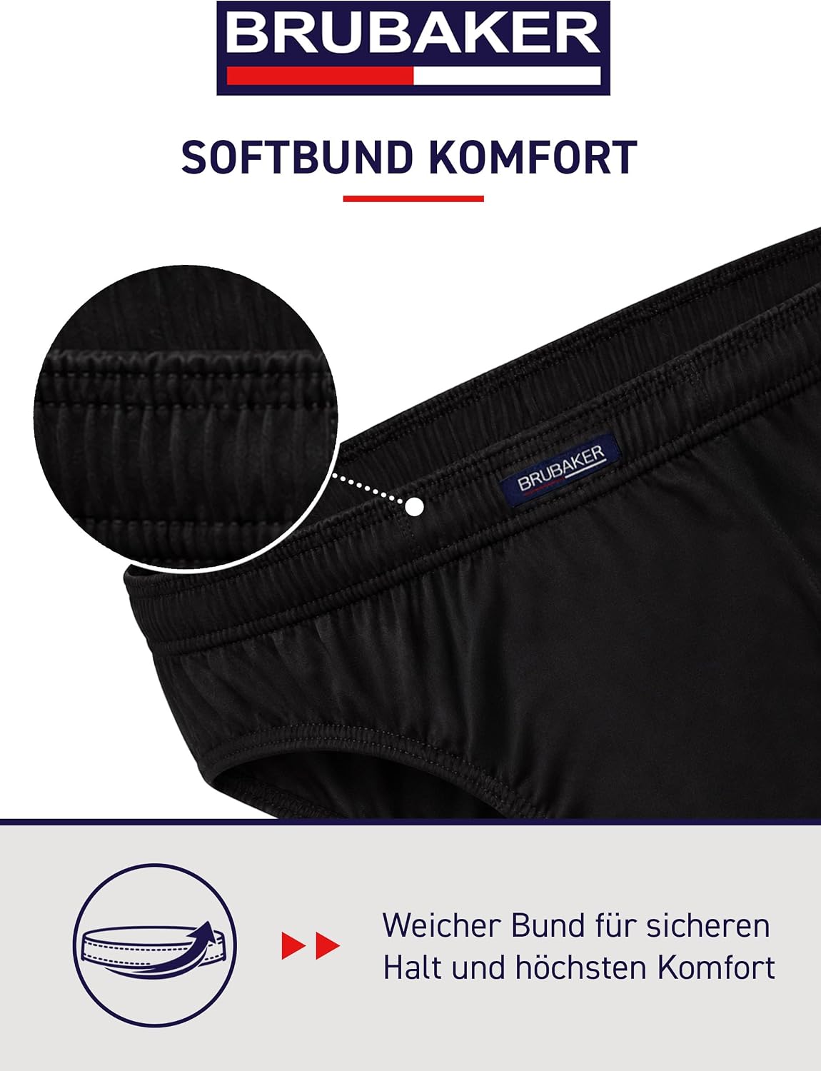 BRUBAKER 7er Pack Herren Slips Baumwolle – Bild 4