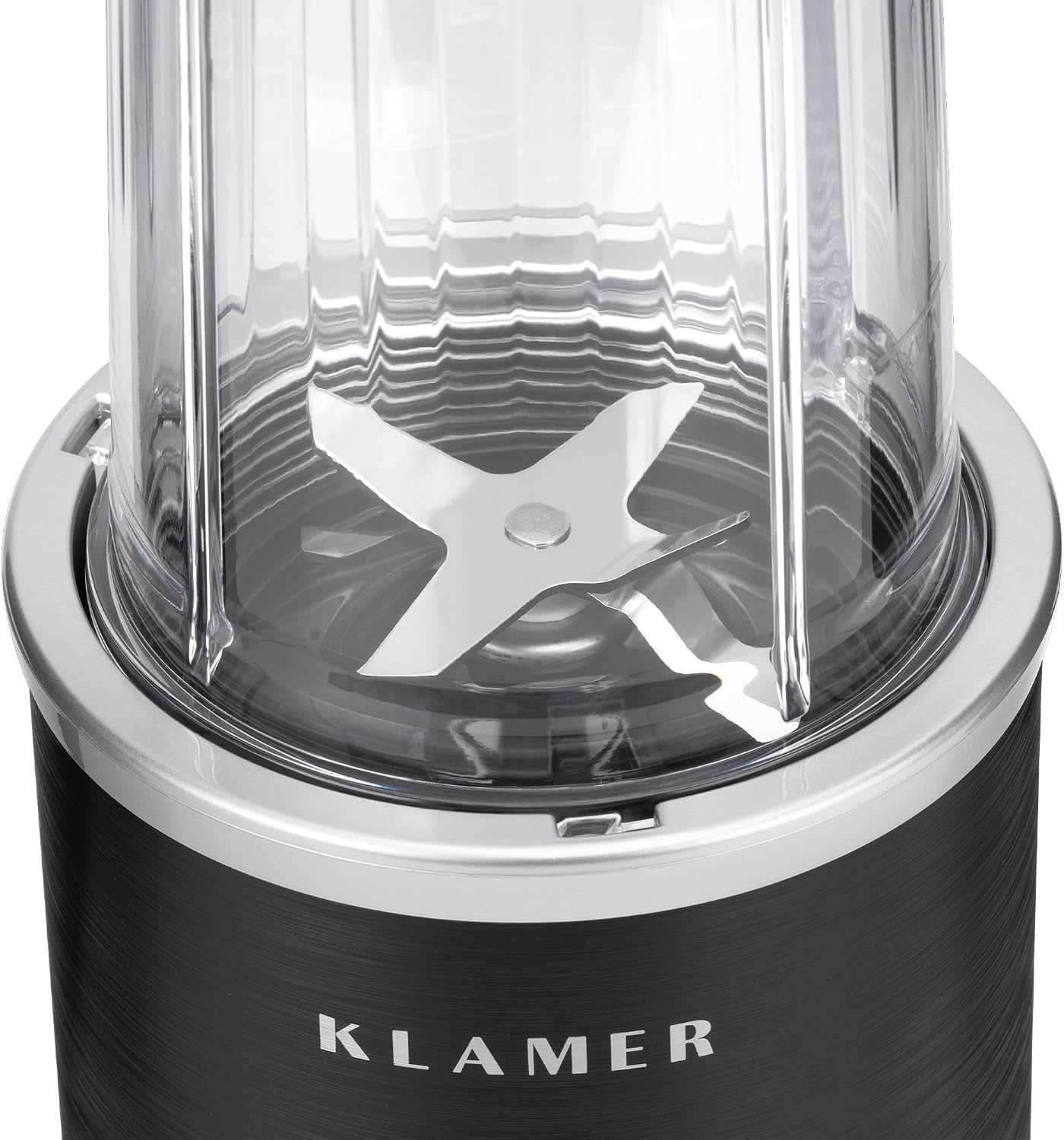 KLAMER Bullet Mixer 1000 Watt, Smoothie Maker, 2 Mixbehälter mit Zubehör – Bild 6
