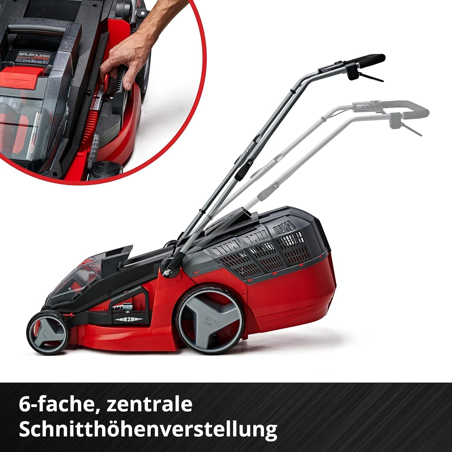 Einhell Akku-Rasenmäher GE-cm 43 Li M Kit – Bild 9