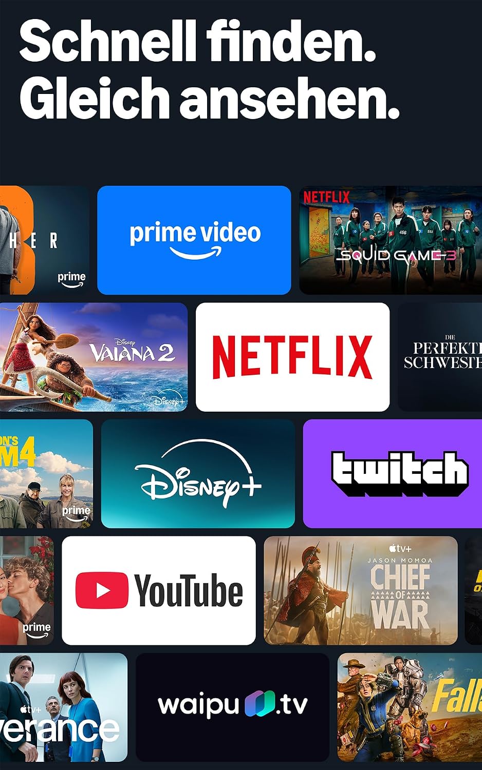 Amazon Ember 4-Serie mit Fire TV (neueste Generation), 43-Zoll-Smart-TV in 4K Ultra-HD, HDR10+, schnellem Prozessor, Dolby Audio, Ambient-TV und kostenlosem Live-TV, finde Serien schneller mit Alexa+ – Bild 8