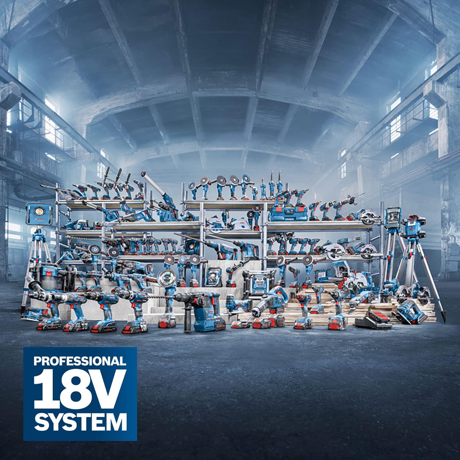 Bosch Professional 18V System Akku Bohrschrauber GSR 18V-45 (Drehzahl 1.900 min⁻¹, inkl. 2x 2.0Ah Akku, Ladegerät GAL 18V-20, L-BOXX) – Bild 2
