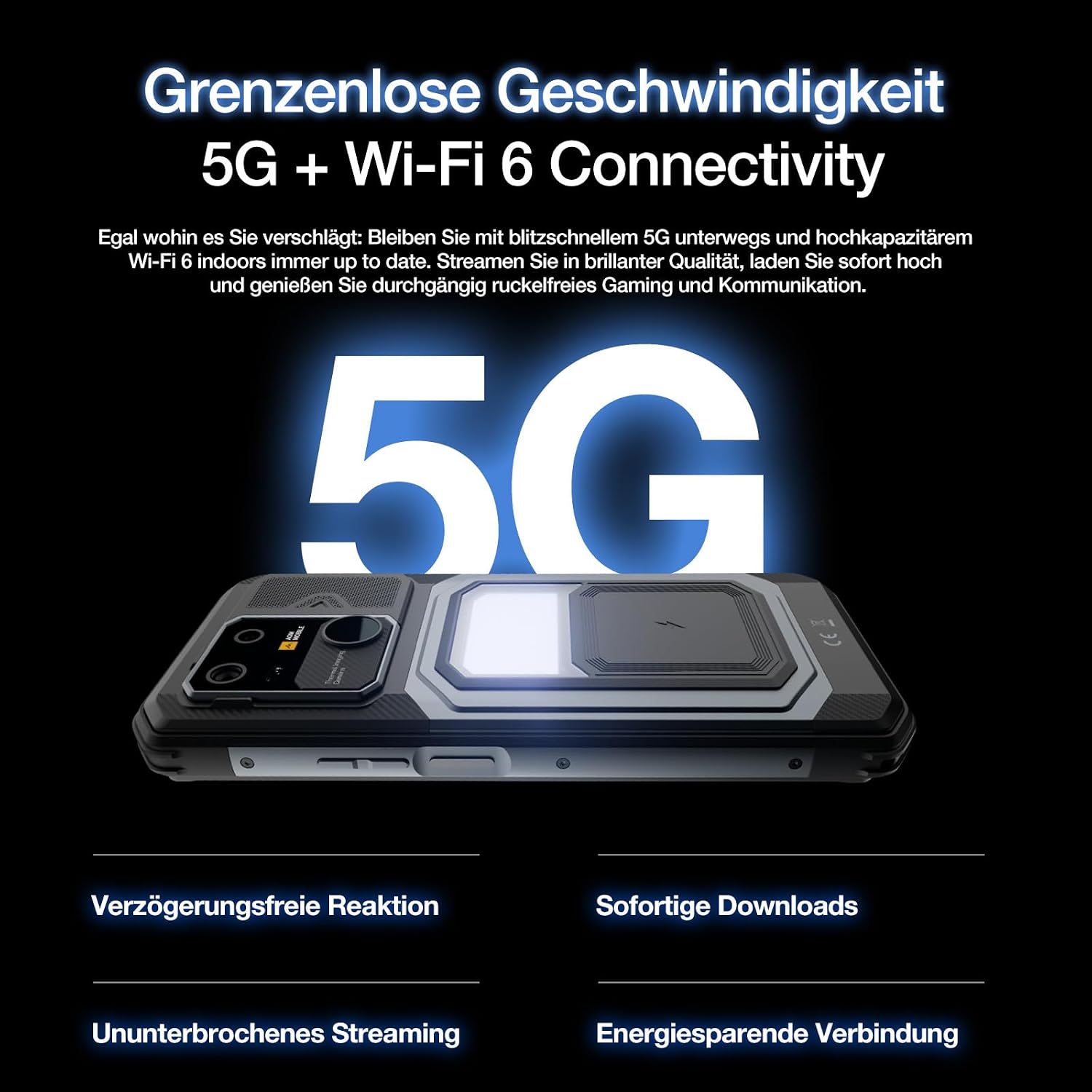 AGM G3 Pro Outdoor Handy mit Wärmebildkamera 5G,Smartphone Ohne Vertrag 5G – Bild 8