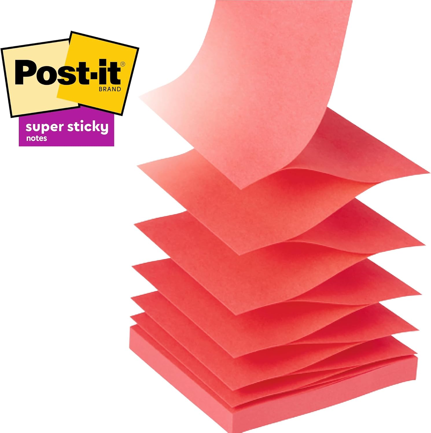 Post-it Z-Notes Katzen-Spender + Super Sticky Z-Notes, 90 Blatt, 76 x 76 mm – Bild 4