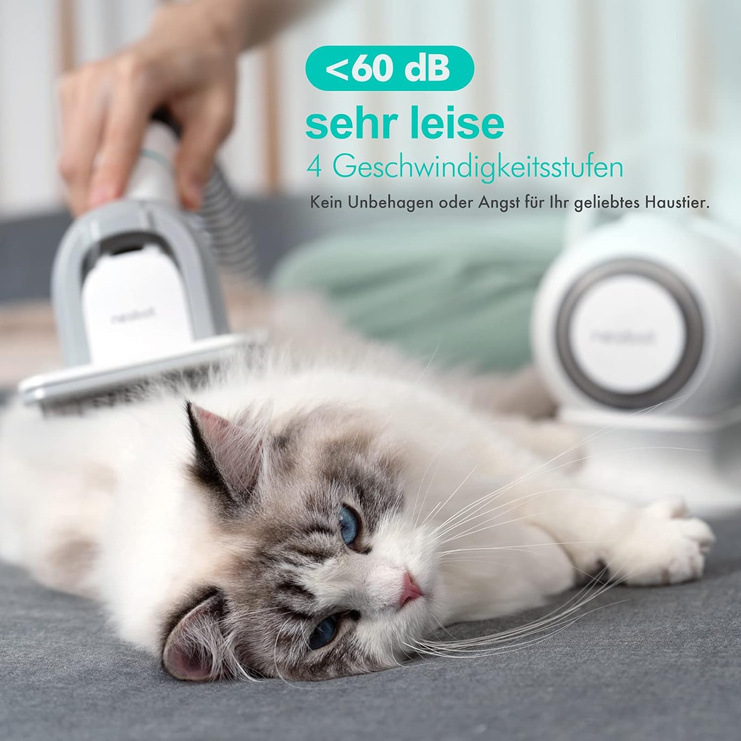 Neakasa Hundeschermaschine mit Staubsauger, 2-Jahres-Serviceplan – Bild 4