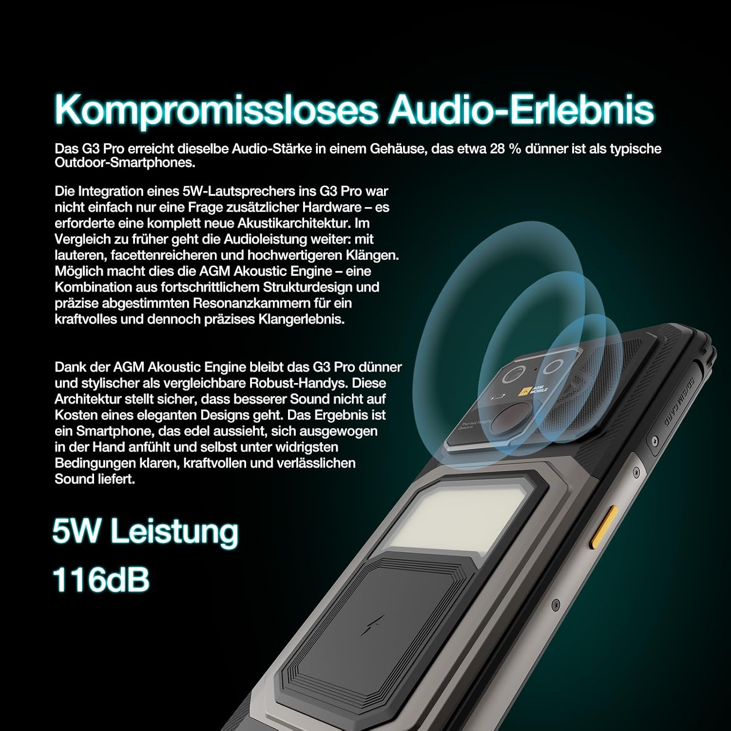 AGM G3 Pro Outdoor Handy mit Wärmebildkamera 5G,Smartphone Ohne Vertrag 5G – Bild 9