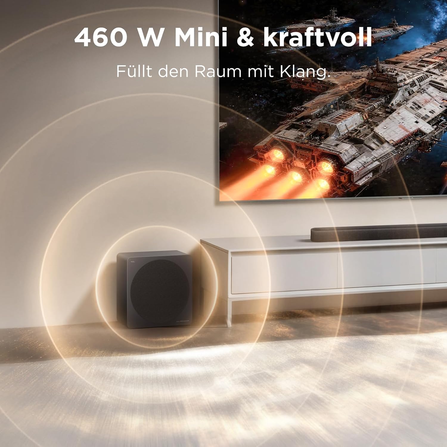 TCL A65K 3.1.2-Kanal-Soundbar für TV mit Subwoofer, Dolby Atmos – Bild 4