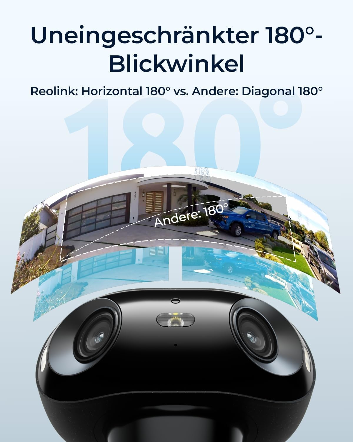 Reolink Argus 4 Pro 4K Solar Überwachungskamera Akku (Generalüberholt) – Bild 2