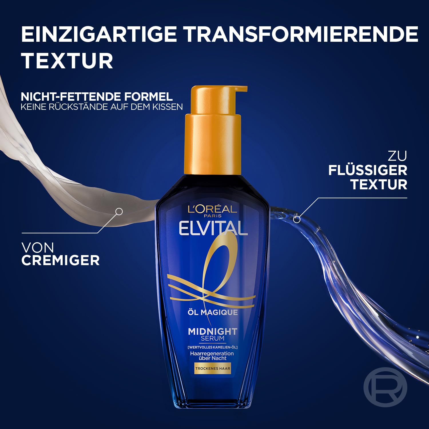 L'Oréal Paris Regenerierendes Nacht Haarserum gegen Frizz, 100 ml – Bild 2