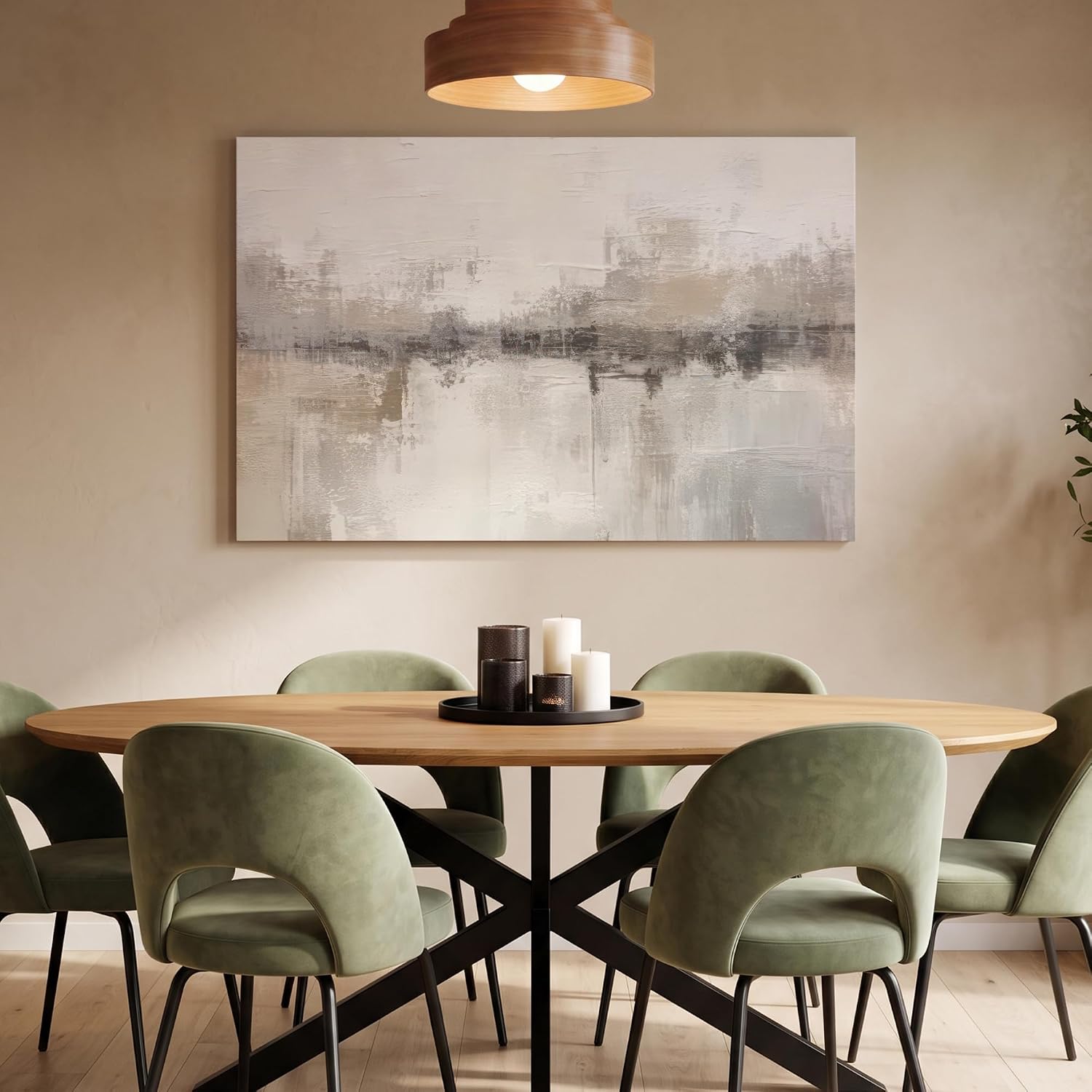 MuchoWow© Leinwand Bilder Groß XXL Wanddeko Wohnzimmer Aesthetic Room Decor – Bild 4