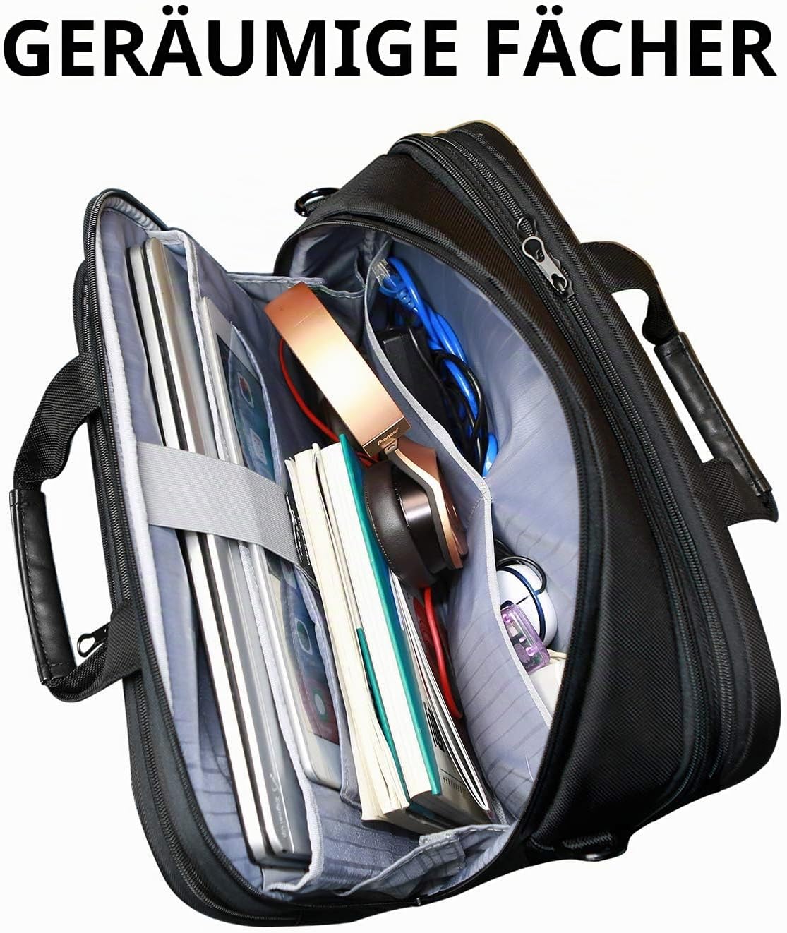 KROSER Laptop Tasche 18,5 Zoll Aktentasche Zu 18 Zoll Laptop – Bild 5